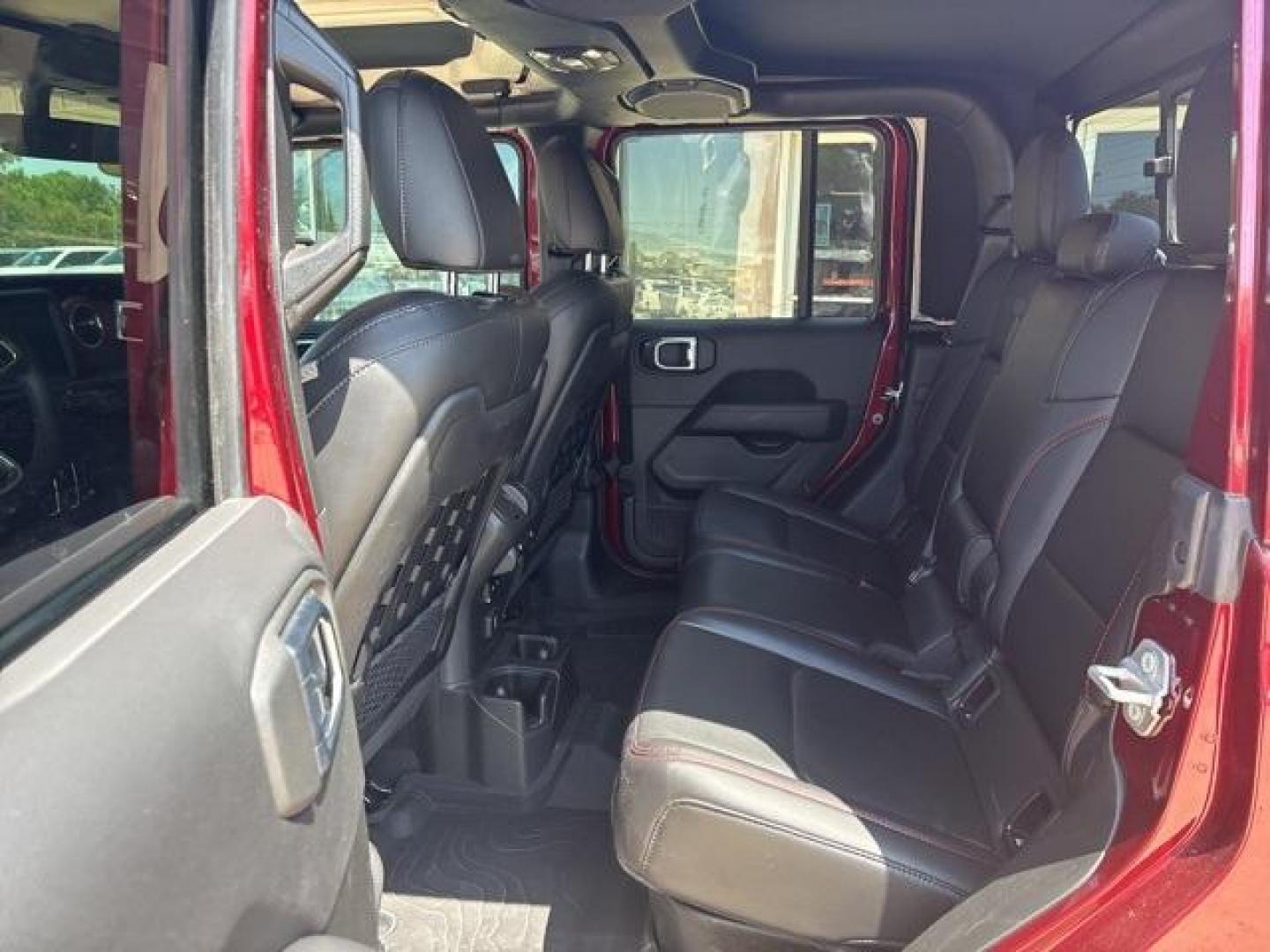 2022 Snazzberry Pearlcoat /Black Jeep Gladiator Rubicon (1C6JJTBG7NL) with an 3.6L V6 24V VVT engine, Automatic transmission, located at 1105 E Mulberry, Kaufman, TX, 75142, (972) 962-2151, 32.589550, -96.300926 - Snazzberry Pearlcoat 2022 Jeep Gladiator 4D Crew Cab Rubicon 4WD 8-Speed Automatic 3.6L V6 24V VVT<br><br><br>Recent Arrival! Odometer is 27586 miles below market average!<br><br><br>Please call Paul Murrey Ford Inc. In Kaufman Texas A Family Dealership Since 1952 Serving the Dallas Fort Worth and E - Photo#13