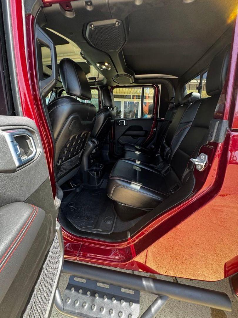 2022 Snazzberry Pearlcoat /Black Jeep Gladiator Rubicon (1C6JJTBG7NL) with an 3.6L V6 24V VVT engine, Automatic transmission, located at 1105 E Mulberry, Kaufman, TX, 75142, (972) 962-2151, 32.589550, -96.300926 - Snazzberry Pearlcoat 2022 Jeep Gladiator 4D Crew Cab Rubicon 4WD 8-Speed Automatic 3.6L V6 24V VVT Priced below KBB Fair Purchase Price!<br><br><br>Recent Arrival! Odometer is 48175 miles below market average!<br><br><br>Please call Paul Murrey Ford Inc. In Kaufman Texas A Family Dealership Since 19 - Photo#28