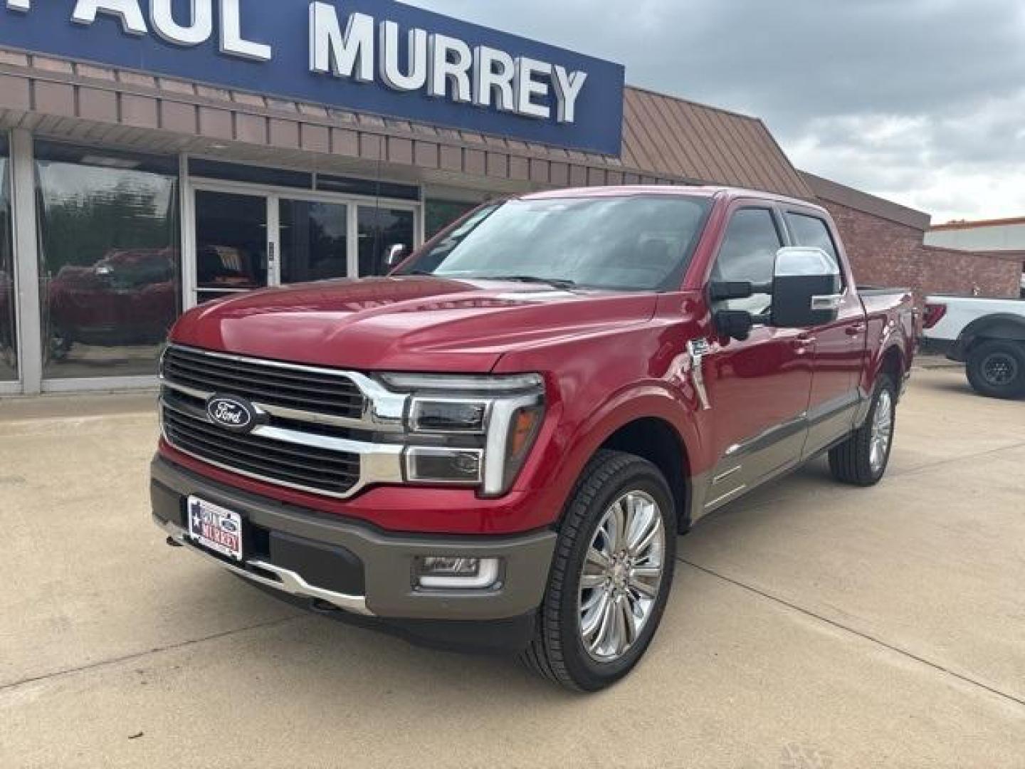 2025 Brown /Java Ford F-150 King Ranch (1FTFW6LD6SF) with an 3.5L PowerBoost Full-Hybrid V6 engine, Automatic transmission, located at 1105 E Mulberry, Kaufman, TX, 75142, (972) 962-2151, 32.589550, -96.300926 - Rapid Red Metallic Tinted Clearcoat 2025 Ford F-150 4D SuperCrew King Ranch 4WD 10-Speed Automatic 3.5L PowerBoost Full-Hybrid V6 3.5L PowerBoost Full-Hybrid V6, 4WD.<br><br>Recent Arrival!<br><br><br>Please call Paul Murrey Ford Inc. In Kaufman Texas A Family Dealership Since 1952 Serving the Dalla - Photo#1
