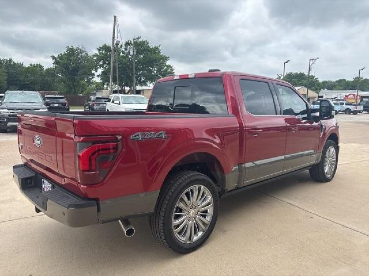 2025 Brown /Java Ford F-150 King Ranch (1FTFW6LD6SF) with an 3.5L PowerBoost Full-Hybrid V6 engine, Automatic transmission, located at 1105 E Mulberry, Kaufman, TX, 75142, (972) 962-2151, 32.589550, -96.300926 - Rapid Red Metallic Tinted Clearcoat 2025 Ford F-150 4D SuperCrew King Ranch 4WD 10-Speed Automatic 3.5L PowerBoost Full-Hybrid V6 3.5L PowerBoost Full-Hybrid V6, 4WD.<br><br>Recent Arrival!<br><br><br>Please call Paul Murrey Ford Inc. In Kaufman Texas A Family Dealership Since 1952 Serving the Dalla - Photo#5