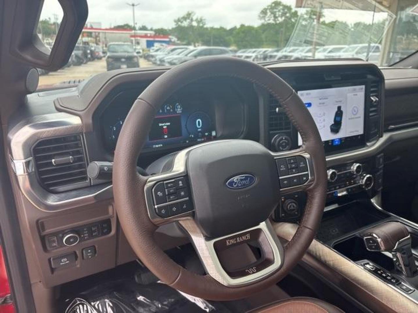 2025 Brown /Java Ford F-150 King Ranch (1FTFW6LD6SF) with an 3.5L PowerBoost Full-Hybrid V6 engine, Automatic transmission, located at 1105 E Mulberry, Kaufman, TX, 75142, (972) 962-2151, 32.589550, -96.300926 - Rapid Red Metallic Tinted Clearcoat 2025 Ford F-150 4D SuperCrew King Ranch 4WD 10-Speed Automatic 3.5L PowerBoost Full-Hybrid V6 3.5L PowerBoost Full-Hybrid V6, 4WD.<br><br>Recent Arrival!<br><br><br>Please call Paul Murrey Ford Inc. In Kaufman Texas A Family Dealership Since 1952 Serving the Dalla - Photo#13