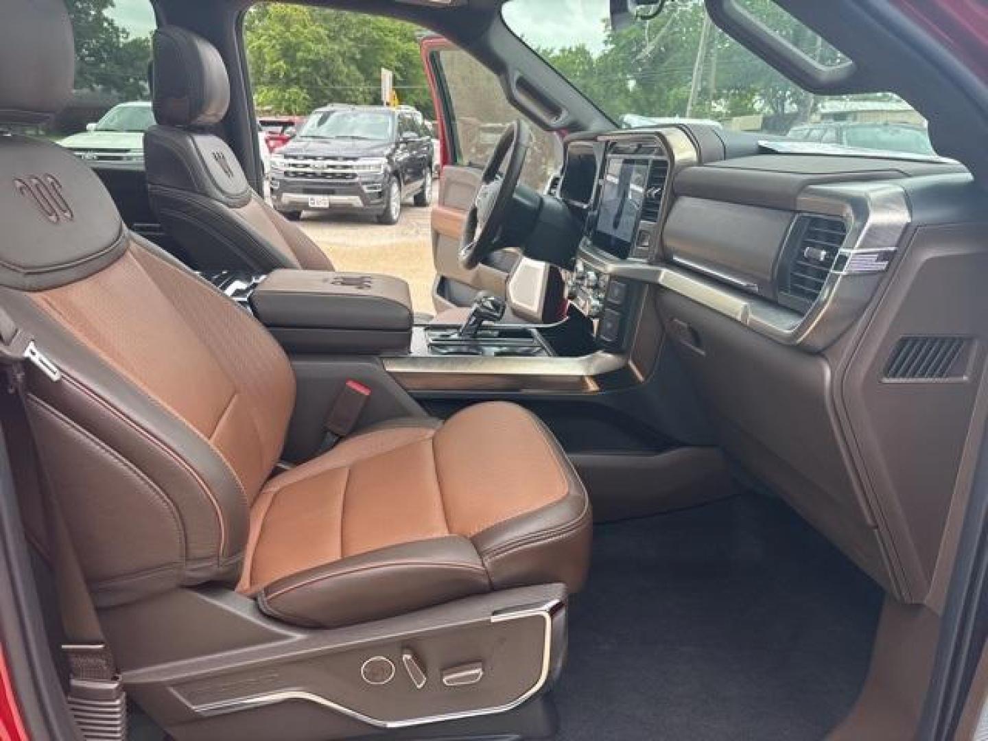 2025 Brown /Java Ford F-150 King Ranch (1FTFW6LD6SF) with an 3.5L PowerBoost Full-Hybrid V6 engine, Automatic transmission, located at 1105 E Mulberry, Kaufman, TX, 75142, (972) 962-2151, 32.589550, -96.300926 - Rapid Red Metallic Tinted Clearcoat 2025 Ford F-150 4D SuperCrew King Ranch 4WD 10-Speed Automatic 3.5L PowerBoost Full-Hybrid V6 3.5L PowerBoost Full-Hybrid V6, 4WD.<br><br>Recent Arrival!<br><br><br>Please call Paul Murrey Ford Inc. In Kaufman Texas A Family Dealership Since 1952 Serving the Dalla - Photo#16