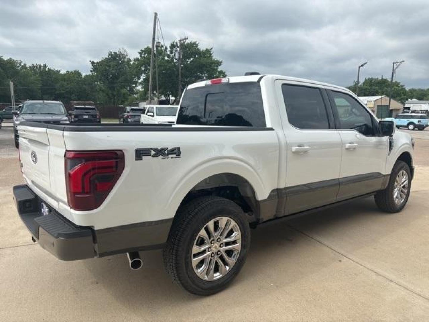 2025 Star White Metallic Tri-Coat /Java Ford F-150 King Ranch (1FTFW6L88SF) with an 3.5L V6 EcoBoost engine, Automatic transmission, located at 1105 E Mulberry, Kaufman, TX, 75142, (972) 962-2151, 32.589550, -96.300926 - White Metallic 2025 Ford F-150 4D SuperCrew King Ranch 4WD 10-Speed Automatic 3.5L V6 EcoBoost 4WD.<br><br>Recent Arrival!<br><br><br>Please call Paul Murrey Ford Inc. In Kaufman Texas A Family Dealership Since 1952 Serving the Dallas Fort Worth and East Texas areas for over 70 years. Please call 97 - Photo#5