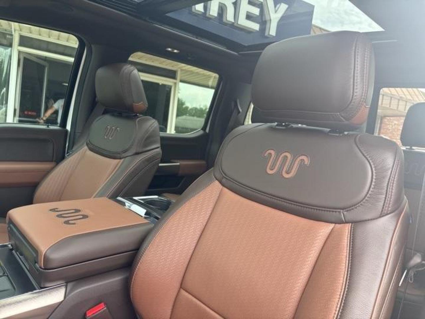 2025 Star White Metallic Tri-Coat /Java Ford F-150 King Ranch (1FTFW6L88SF) with an 3.5L V6 EcoBoost engine, Automatic transmission, located at 1105 E Mulberry, Kaufman, TX, 75142, (972) 962-2151, 32.589550, -96.300926 - White Metallic 2025 Ford F-150 4D SuperCrew King Ranch 4WD 10-Speed Automatic 3.5L V6 EcoBoost 4WD.<br><br>Recent Arrival!<br><br><br>Please call Paul Murrey Ford Inc. In Kaufman Texas A Family Dealership Since 1952 Serving the Dallas Fort Worth and East Texas areas for over 70 years. Please call 97 - Photo#11