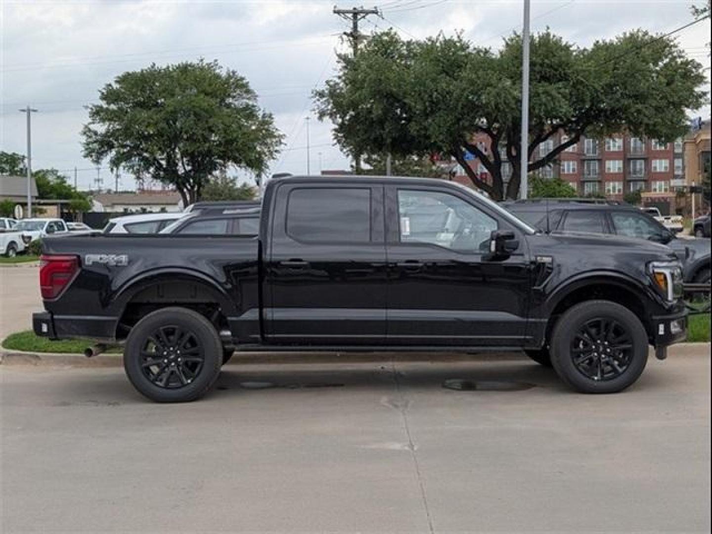 2025 Agate Black Metallic /Black Ford F-150 Platinum (1FTFW7L86SF) with an 3.5L V6 EcoBoost engine, Automatic transmission, located at 1105 E Mulberry, Kaufman, TX, 75142, (972) 962-2151, 32.589550, -96.300926 - Black Metallic 2025 Ford F-150 4D SuperCrew Platinum 4WD 10-Speed Automatic 3.5L V6 EcoBoost 4WD.<br><br>Recent Arrival!<br><br><br>Please call Paul Murrey Ford Inc. In Kaufman Texas A Family Dealership Since 1952 Serving the Dallas Fort Worth and East Texas areas for over 70 years. Please call 972- - Photo#2