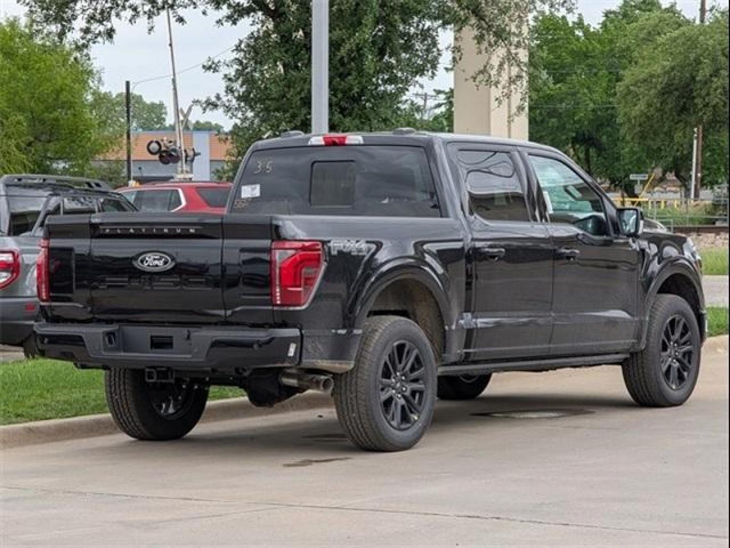 2025 Agate Black Metallic /Black Ford F-150 Platinum (1FTFW7L86SF) with an 3.5L V6 EcoBoost engine, Automatic transmission, located at 1105 E Mulberry, Kaufman, TX, 75142, (972) 962-2151, 32.589550, -96.300926 - Black Metallic 2025 Ford F-150 4D SuperCrew Platinum 4WD 10-Speed Automatic 3.5L V6 EcoBoost 4WD.<br><br>Recent Arrival!<br><br><br>Please call Paul Murrey Ford Inc. In Kaufman Texas A Family Dealership Since 1952 Serving the Dallas Fort Worth and East Texas areas for over 70 years. Please call 972- - Photo#3