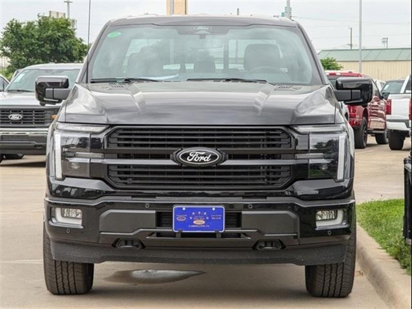 2025 Agate Black Metallic /Black Ford F-150 Platinum (1FTFW7L86SF) with an 3.5L V6 EcoBoost engine, Automatic transmission, located at 1105 E Mulberry, Kaufman, TX, 75142, (972) 962-2151, 32.589550, -96.300926 - Black Metallic 2025 Ford F-150 4D SuperCrew Platinum 4WD 10-Speed Automatic 3.5L V6 EcoBoost 4WD.<br><br>Recent Arrival!<br><br><br>Please call Paul Murrey Ford Inc. In Kaufman Texas A Family Dealership Since 1952 Serving the Dallas Fort Worth and East Texas areas for over 70 years. Please call 972- - Photo#6
