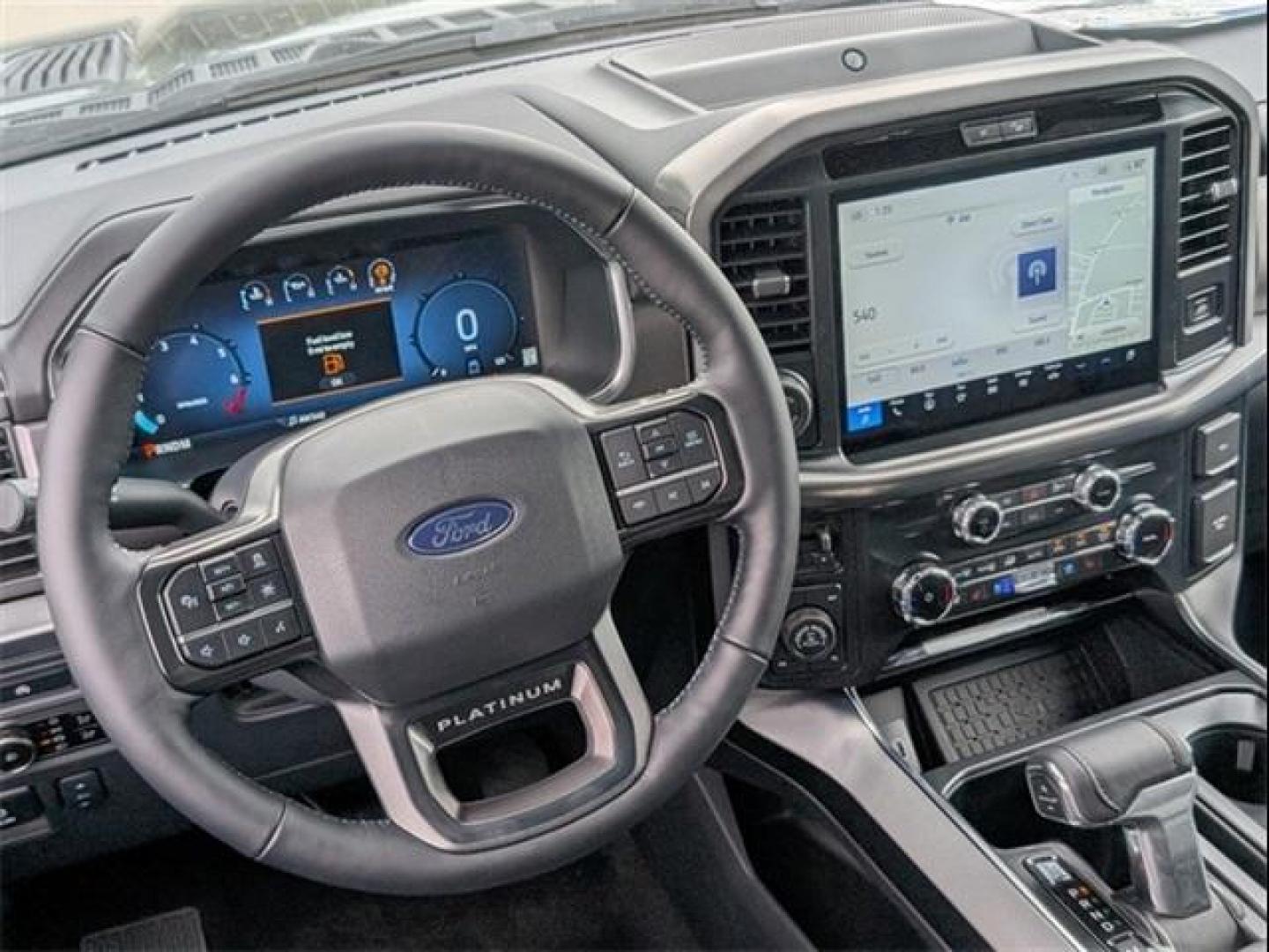 2025 Agate Black Metallic /Black Ford F-150 Platinum (1FTFW7L86SF) with an 3.5L V6 EcoBoost engine, Automatic transmission, located at 1105 E Mulberry, Kaufman, TX, 75142, (972) 962-2151, 32.589550, -96.300926 - Black Metallic 2025 Ford F-150 4D SuperCrew Platinum 4WD 10-Speed Automatic 3.5L V6 EcoBoost 4WD.<br><br>Recent Arrival!<br><br><br>Please call Paul Murrey Ford Inc. In Kaufman Texas A Family Dealership Since 1952 Serving the Dallas Fort Worth and East Texas areas for over 70 years. Please call 972- - Photo#11