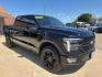 2025 Black Metallic /Blue Ford F-150 Platinum (1FTFW7L86SF) with an 3.5L V6 EcoBoost engine, Automatic transmission, located at 1105 E Mulberry, Kaufman, TX, 75142, (972) 962-2151, 32.589550, -96.300926 - Black Metallic 2025 Ford F-150 4D SuperCrew Platinum 4WD 10-Speed Automatic 3.5L V6 EcoBoost 4WD.<br><br><br>Odometer is 535 miles below market average!<br><br><br>Please call Paul Murrey Ford Inc. In Kaufman Texas A Family Dealership Since 1952 Serving the Dallas Fort Worth and East Texas areas for - Photo#5