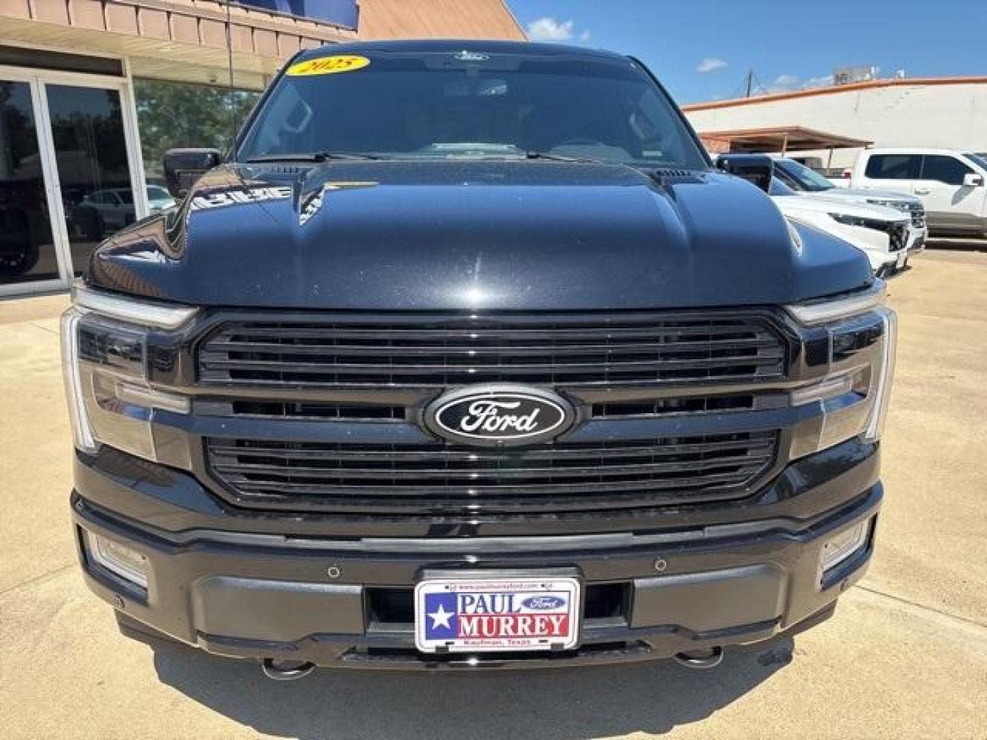 2025 Black Metallic /Blue Ford F-150 Platinum (1FTFW7L86SF) with an 3.5L V6 EcoBoost engine, Automatic transmission, located at 1105 E Mulberry, Kaufman, TX, 75142, (972) 962-2151, 32.589550, -96.300926 - Black Metallic 2025 Ford F-150 4D SuperCrew Platinum 4WD 10-Speed Automatic 3.5L V6 EcoBoost 4WD.<br><br><br>Odometer is 535 miles below market average!<br><br><br>Please call Paul Murrey Ford Inc. In Kaufman Texas A Family Dealership Since 1952 Serving the Dallas Fort Worth and East Texas areas for - Photo#6