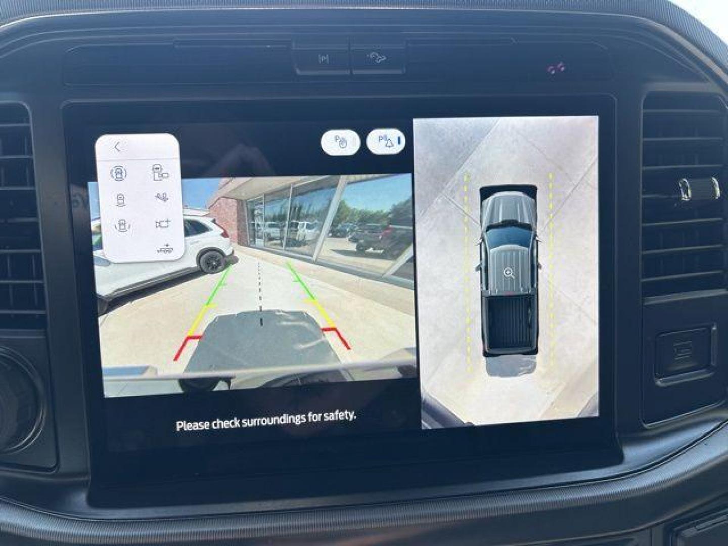 2025 Black Metallic /Blue Ford F-150 Platinum (1FTFW7L86SF) with an 3.5L V6 EcoBoost engine, Automatic transmission, located at 1105 E Mulberry, Kaufman, TX, 75142, (972) 962-2151, 32.589550, -96.300926 - Photo#20