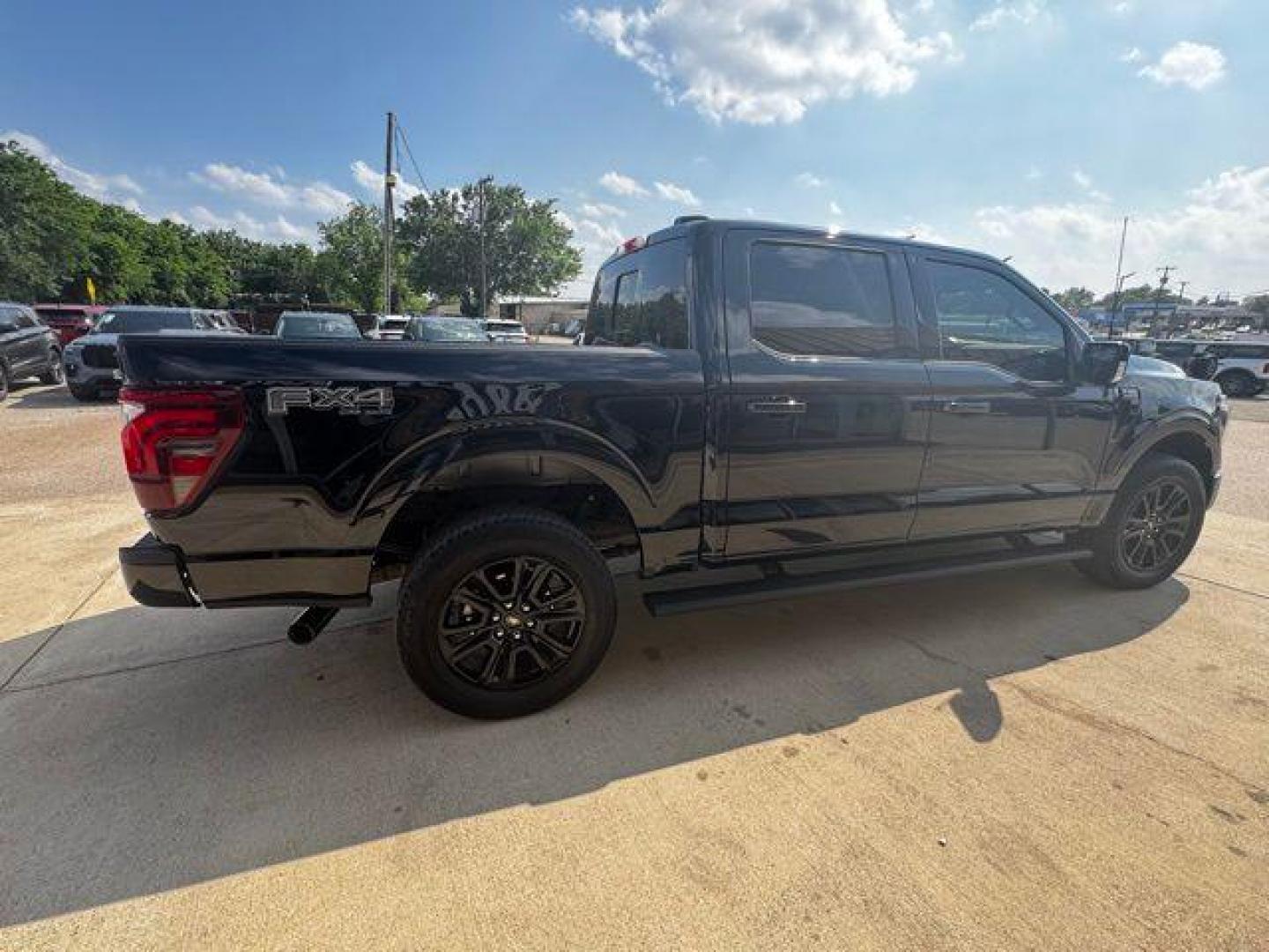 2025 Black Metallic /Blue Ford F-150 Platinum (1FTFW7L86SF) with an 3.5L V6 EcoBoost engine, Automatic transmission, located at 1105 E Mulberry, Kaufman, TX, 75142, (972) 962-2151, 32.589550, -96.300926 - Black Metallic 2025 Ford F-150 4D SuperCrew Platinum 4WD 10-Speed Automatic 3.5L V6 EcoBoost 4WD, Speed control. Priced below KBB Fair Purchase Price!<br><br><br>Odometer is 5253 miles below market average!<br><br><br>Please call Paul Murrey Ford Inc. In Kaufman Texas A Family Dealership Since 1952 - Photo#6