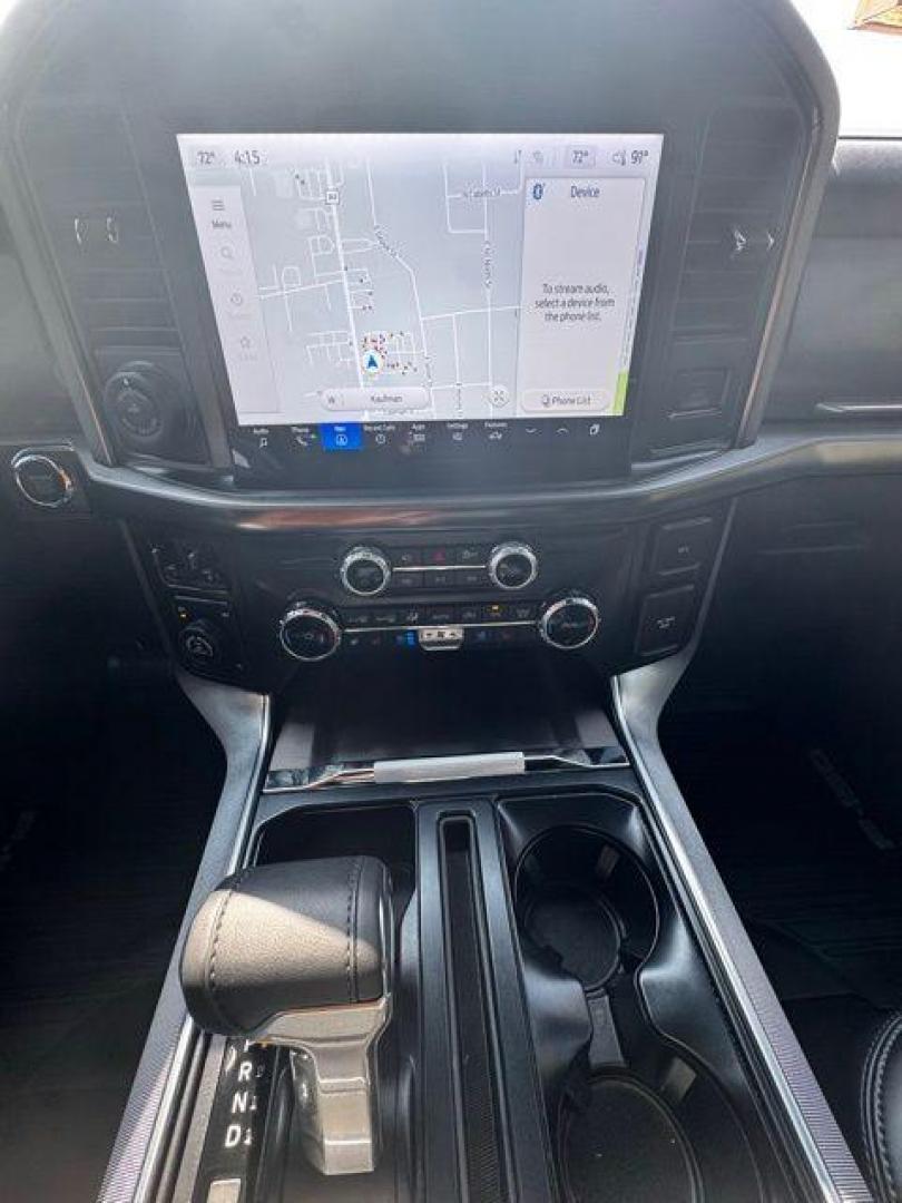 2025 Black Metallic /Blue Ford F-150 Platinum (1FTFW7L86SF) with an 3.5L V6 EcoBoost engine, Automatic transmission, located at 1105 E Mulberry, Kaufman, TX, 75142, (972) 962-2151, 32.589550, -96.300926 - Black Metallic 2025 Ford F-150 4D SuperCrew Platinum 4WD 10-Speed Automatic 3.5L V6 EcoBoost 4WD, Speed control. Priced below KBB Fair Purchase Price!<br><br><br>Odometer is 5253 miles below market average!<br><br><br>Please call Paul Murrey Ford Inc. In Kaufman Texas A Family Dealership Since 1952 - Photo#12