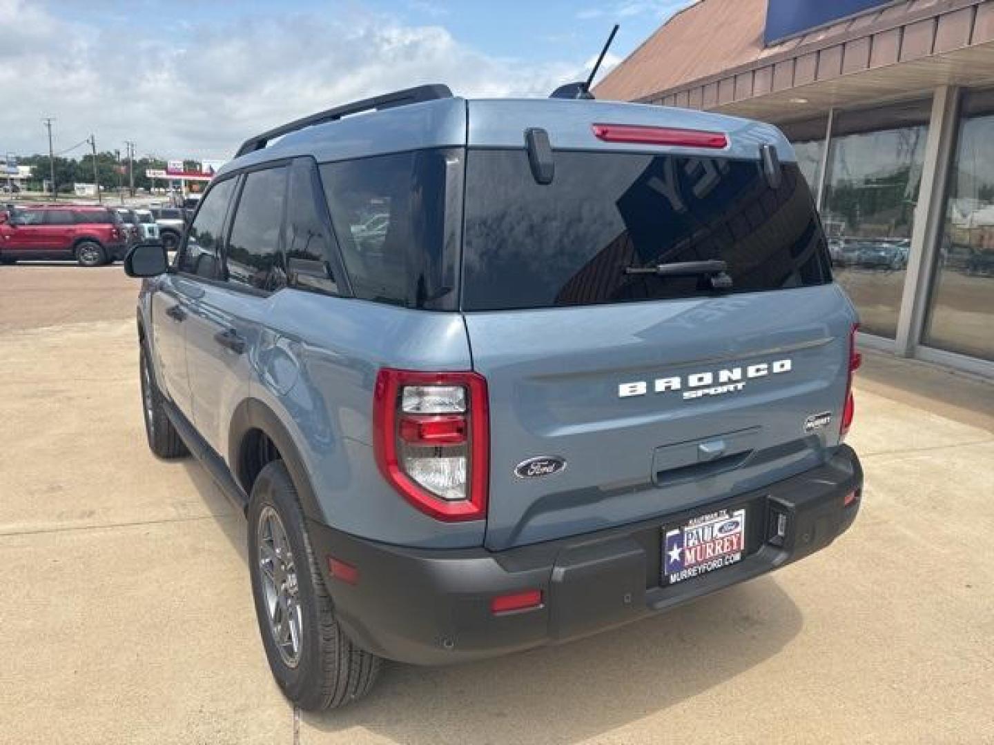 2025 Azure Gray Metallic Tri-Coat /Roast Ford Bronco Sport Big Bend (3FMCR9BN6SR) with an 1.5L EcoBoost engine, Automatic transmission, located at 1105 E Mulberry, Kaufman, TX, 75142, (972) 962-2151, 32.589550, -96.300926 - Azure Gray Metallic Tri-Coat 2025 Ford Bronco Sport 4D Sport Utility Big Bend 4WD 8-Speed Automatic 1.5L EcoBoost<br><br>Recent Arrival! 25/30 City/Highway MPG<br><br><br>Please call Paul Murrey Ford Inc. In Kaufman Texas A Family Dealership Since 1952 Serving the Dallas Fort Worth and East Texas ar - Photo#3