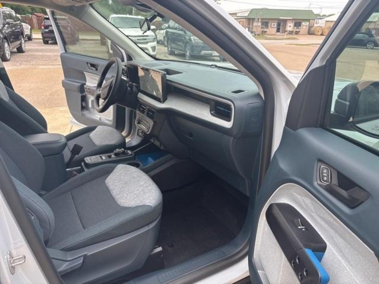 2025 Space White Metallic /Blue Ford Maverick XLT (3FTTW8H38SR) with an 2.5L I-4 Hybrid engine, CVT transmission, located at 1105 E Mulberry, Kaufman, TX, 75142, (972) 962-2151, 32.589550, -96.300926 - Space White Metallic 2025 Ford Maverick 4D Crew Cab XLT FWD CVT 2.5L I-4 Hybrid 2.5L I-4 Hybrid.<br><br>Recent Arrival! 42/35 City/Highway MPG<br><br><br>Please call Paul Murrey Ford Inc. In Kaufman Texas A Family Dealership Since 1952 Serving the Dallas Fort Worth and East Texas areas for over 70 y - Photo#14