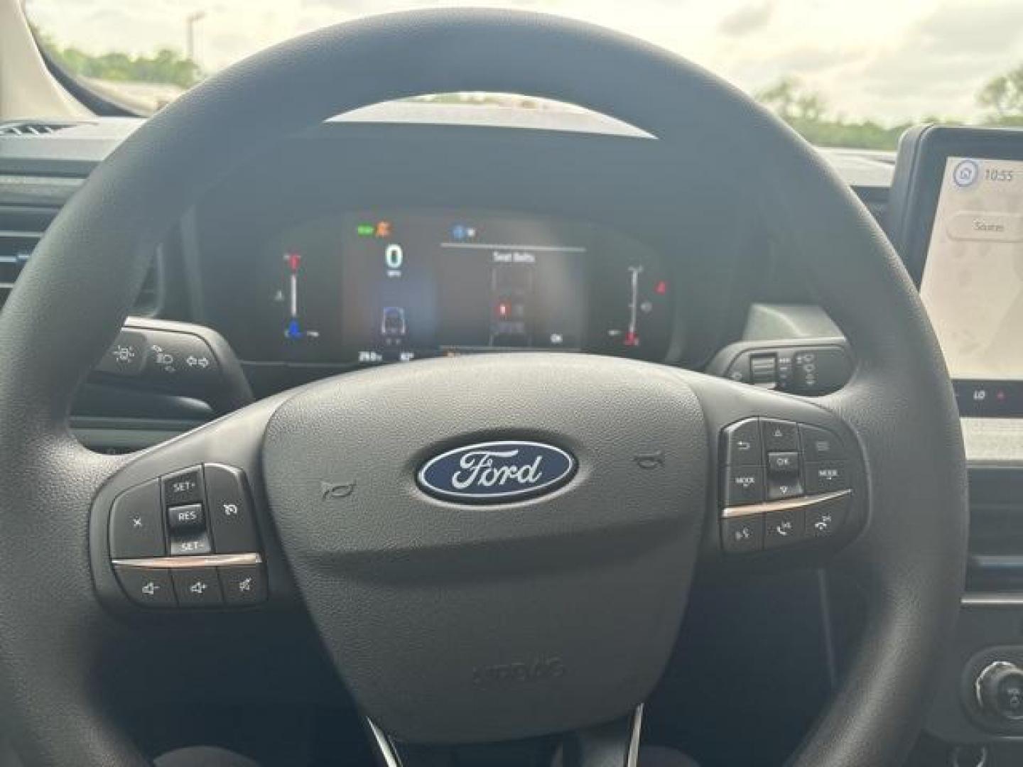 2025 Space White Metallic /Blue Ford Maverick XLT (3FTTW8H38SR) with an 2.5L I-4 Hybrid engine, CVT transmission, located at 1105 E Mulberry, Kaufman, TX, 75142, (972) 962-2151, 32.589550, -96.300926 - Space White Metallic 2025 Ford Maverick 4D Crew Cab XLT FWD CVT 2.5L I-4 Hybrid 2.5L I-4 Hybrid.<br><br>Recent Arrival! 42/35 City/Highway MPG<br><br><br>Please call Paul Murrey Ford Inc. In Kaufman Texas A Family Dealership Since 1952 Serving the Dallas Fort Worth and East Texas areas for over 70 y - Photo#19