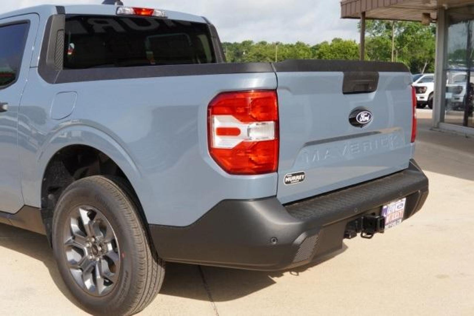 2025 Azure Gray Metallic Tri-Coat /Blue Ford Maverick XLT (3FTTW8H33SR) with an 2.5L I-4 Hybrid engine, CVT transmission, located at 1105 E Mulberry, Kaufman, TX, 75142, (972) 962-2151, 32.589550, -96.300926 - Azure Gray Metallic Tri-Coat 2025 Ford Maverick 4D Crew Cab XLT FWD CVT 2.5L I-4 Hybrid 2.5L I-4 Hybrid.<br><br>42/35 City/Highway MPG<br><br><br>Please call Paul Murrey Ford Inc. In Kaufman Texas A Family Dealership Since 1952 Serving the Dallas Fort Worth and East Texas areas for over 70 years. Pl - Photo#10