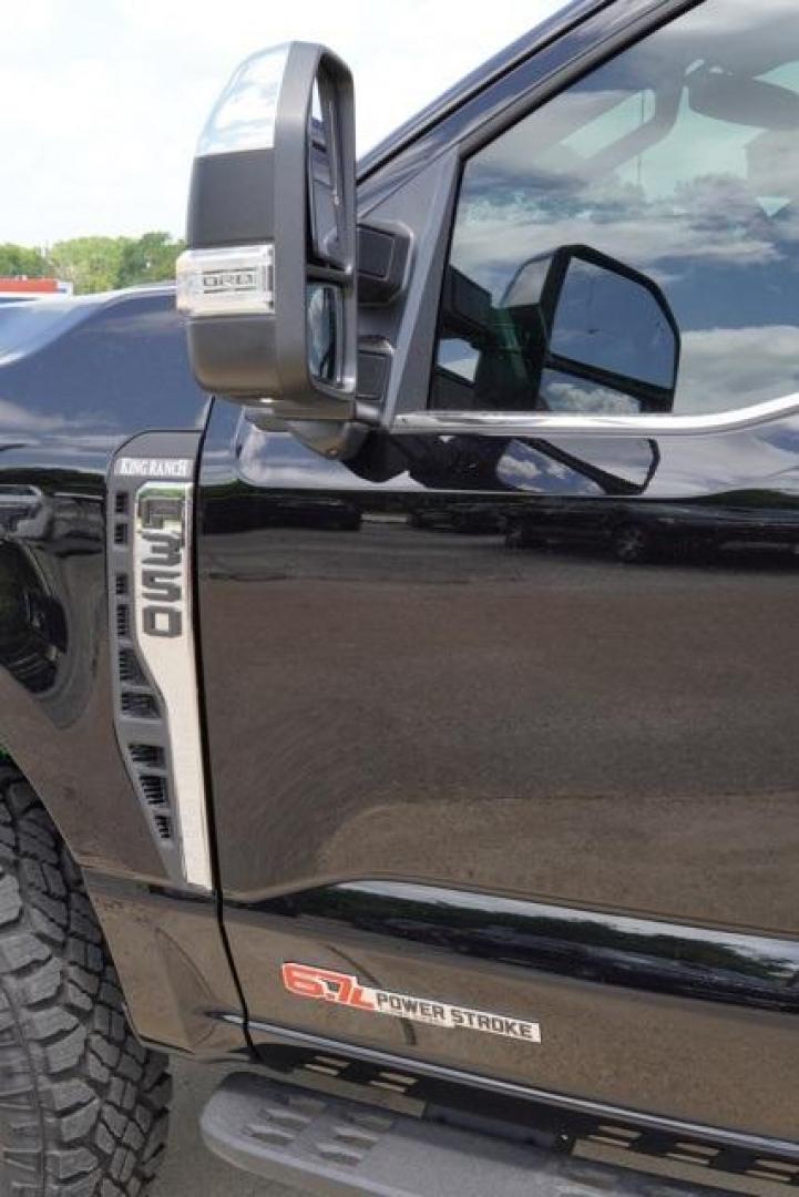 2025 Black Metallic /Java Ford F-350SD King Ranch (1FT8W3BM7SE) with an 6.7L High Output Power Stroke V8 Diesel engine, Automatic transmission, located at 1105 E Mulberry, Kaufman, TX, 75142, (972) 962-2151, 32.589550, -96.300926 - Agate Black Metallic 2025 Ford F-350SD 4D Crew Cab King Ranch 4WD 10-Speed Automatic 6.7L High Output Power Stroke V8 Diesel 4WD.<br><br><br>Please call Paul Murrey Ford Inc. In Kaufman Texas A Family Dealership Since 1952 Serving the Dallas Fort Worth and East Texas areas for over 70 years. Please - Photo#2