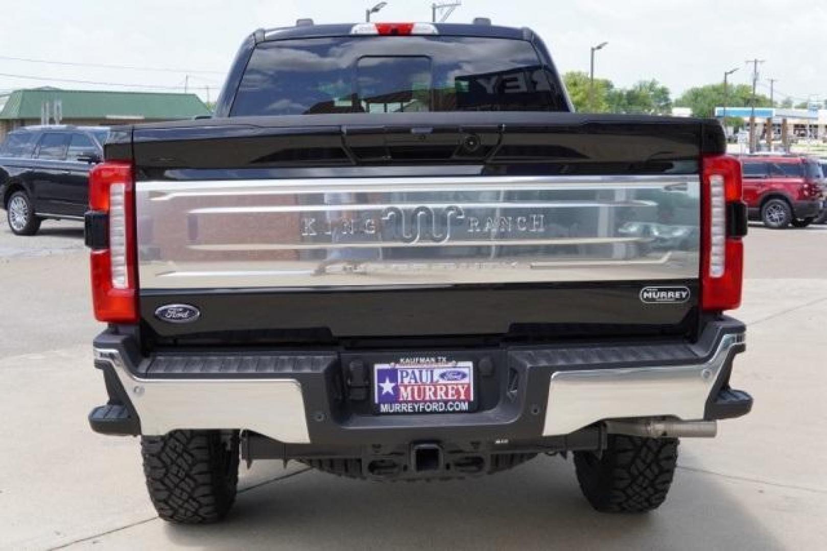 2025 Black Metallic /Java Ford F-350SD King Ranch (1FT8W3BM7SE) with an 6.7L High Output Power Stroke V8 Diesel engine, Automatic transmission, located at 1105 E Mulberry, Kaufman, TX, 75142, (972) 962-2151, 32.589550, -96.300926 - Agate Black Metallic 2025 Ford F-350SD 4D Crew Cab King Ranch 4WD 10-Speed Automatic 6.7L High Output Power Stroke V8 Diesel 4WD.<br><br><br>Please call Paul Murrey Ford Inc. In Kaufman Texas A Family Dealership Since 1952 Serving the Dallas Fort Worth and East Texas areas for over 70 years. Please - Photo#14
