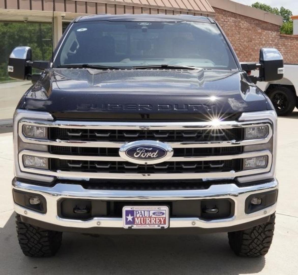 2025 Black Metallic /Java Ford F-350SD King Ranch (1FT8W3BM7SE) with an 6.7L High Output Power Stroke V8 Diesel engine, Automatic transmission, located at 1105 E Mulberry, Kaufman, TX, 75142, (972) 962-2151, 32.589550, -96.300926 - Agate Black Metallic 2025 Ford F-350SD 4D Crew Cab King Ranch 4WD 10-Speed Automatic 6.7L High Output Power Stroke V8 Diesel 4WD.<br><br><br>Please call Paul Murrey Ford Inc. In Kaufman Texas A Family Dealership Since 1952 Serving the Dallas Fort Worth and East Texas areas for over 70 years. Please - Photo#20