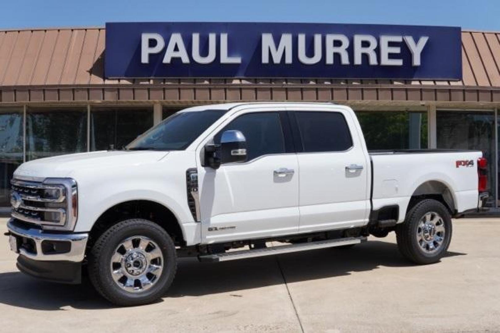 2025 Oxford White /Black Onyx Ford F-250SD Lariat (1FT8W2BT3SE) with an Power Stroke 6.7L V8 DI 32V OHV Turbodiesel engine, Automatic transmission, located at 1105 E Mulberry, Kaufman, TX, 75142, (972) 962-2151, 32.589550, -96.300926 - Oxford White 2025 Ford F-250SD 4D Crew Cab Lariat 4WD 10-Speed Automatic Power Stroke 6.7L V8 DI 32V OHV Turbodiesel 4WD.<br><br><br>Please call Paul Murrey Ford Inc. In Kaufman Texas A Family Dealership Since 1952 Serving the Dallas Fort Worth and East Texas areas for over 70 years. Please call 972 - Photo#0