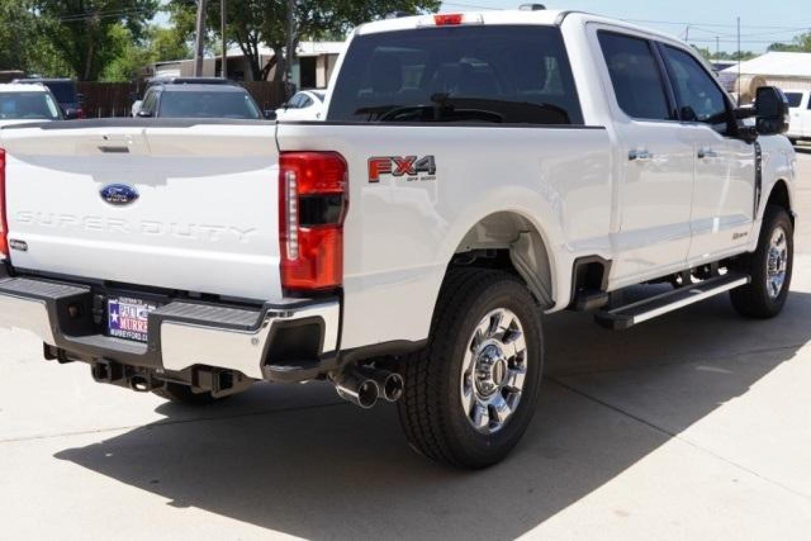 2025 Oxford White /Black Onyx Ford F-250SD Lariat (1FT8W2BT3SE) with an Power Stroke 6.7L V8 DI 32V OHV Turbodiesel engine, Automatic transmission, located at 1105 E Mulberry, Kaufman, TX, 75142, (972) 962-2151, 32.589550, -96.300926 - Oxford White 2025 Ford F-250SD 4D Crew Cab Lariat 4WD 10-Speed Automatic Power Stroke 6.7L V8 DI 32V OHV Turbodiesel 4WD.<br><br><br>Please call Paul Murrey Ford Inc. In Kaufman Texas A Family Dealership Since 1952 Serving the Dallas Fort Worth and East Texas areas for over 70 years. Please call 972 - Photo#3
