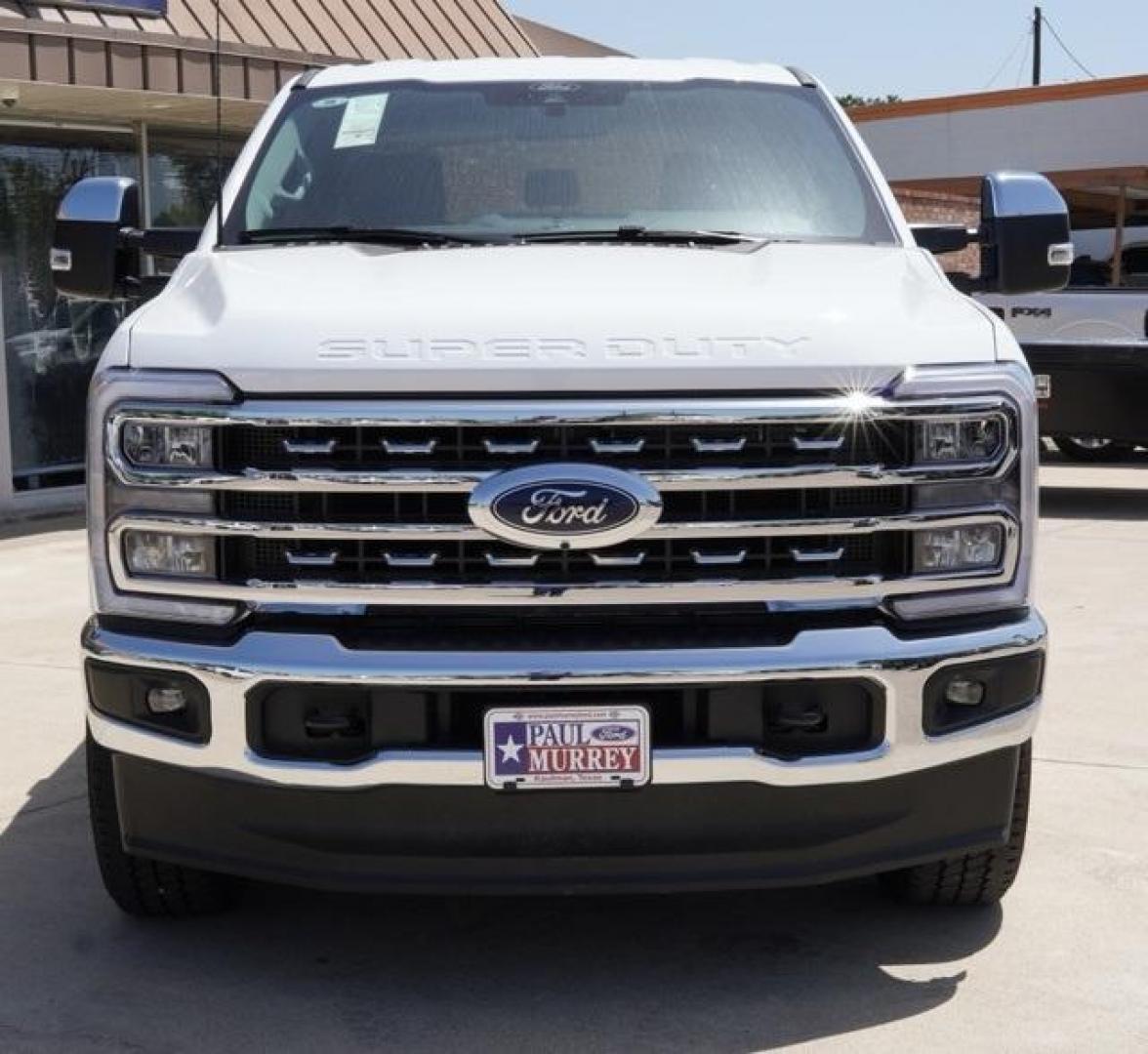 2025 Oxford White /Black Onyx Ford F-250SD Lariat (1FT8W2BT3SE) with an Power Stroke 6.7L V8 DI 32V OHV Turbodiesel engine, Automatic transmission, located at 1105 E Mulberry, Kaufman, TX, 75142, (972) 962-2151, 32.589550, -96.300926 - Oxford White 2025 Ford F-250SD 4D Crew Cab Lariat 4WD 10-Speed Automatic Power Stroke 6.7L V8 DI 32V OHV Turbodiesel 4WD.<br><br><br>Please call Paul Murrey Ford Inc. In Kaufman Texas A Family Dealership Since 1952 Serving the Dallas Fort Worth and East Texas areas for over 70 years. Please call 972 - Photo#7
