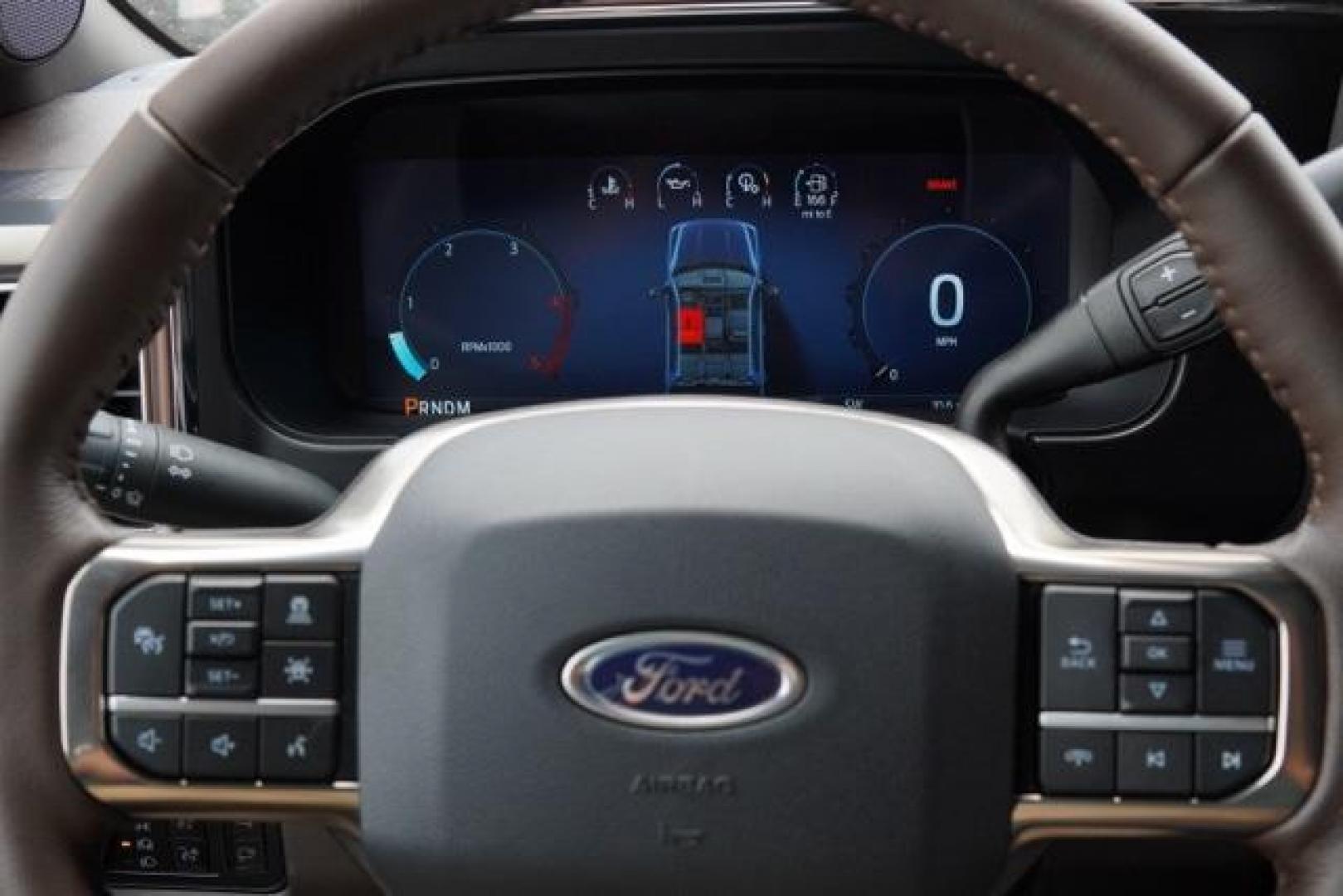 2025 Star White Metallic Tri-Coat /40 Console 40 Seat Ford F-250SD King Ranch (1FT8W2BM5SE) with an 6.7L High Output Power Stroke V8 Diesel engine, Automatic transmission, located at 1105 E Mulberry, Kaufman, TX, 75142, (972) 962-2151, 32.589550, -96.300926 - Photo#3