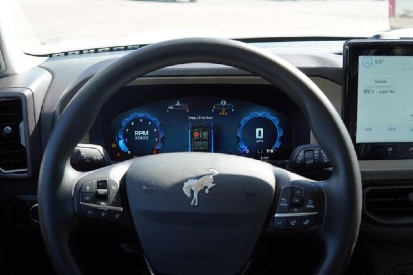 2025 Oxford White /Smoked Truffle Ford Bronco Sport Big Bend (3FMCR9BN5SR) with an 1.5L EcoBoost engine, Automatic transmission, located at 1105 E Mulberry, Kaufman, TX, 75142, (972) 962-2151, 32.589550, -96.300926 - Photo#14