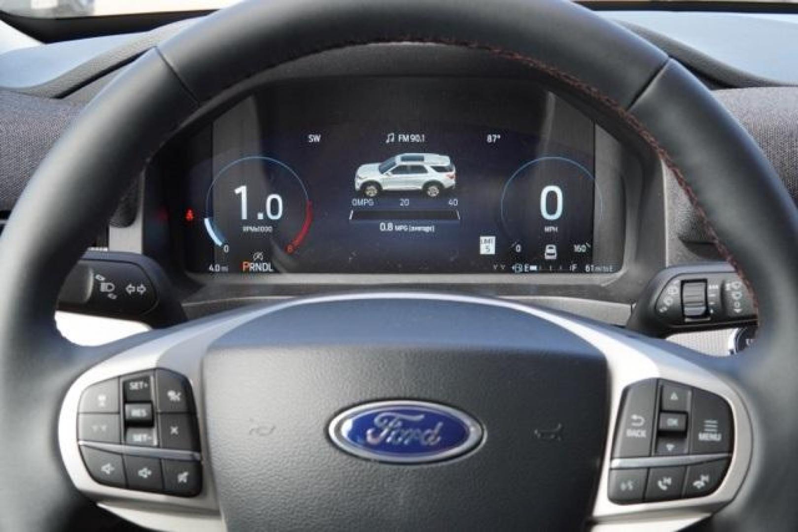2025 Star White Metallic Tri-Coat /Gray Ford Explorer Active (1FMUK7DH3SG) with an 2.3L EcoBoost I-4 engine, Automatic transmission, located at 1105 E Mulberry, Kaufman, TX, 75142, (972) 962-2151, 32.589550, -96.300926 - Photo#12