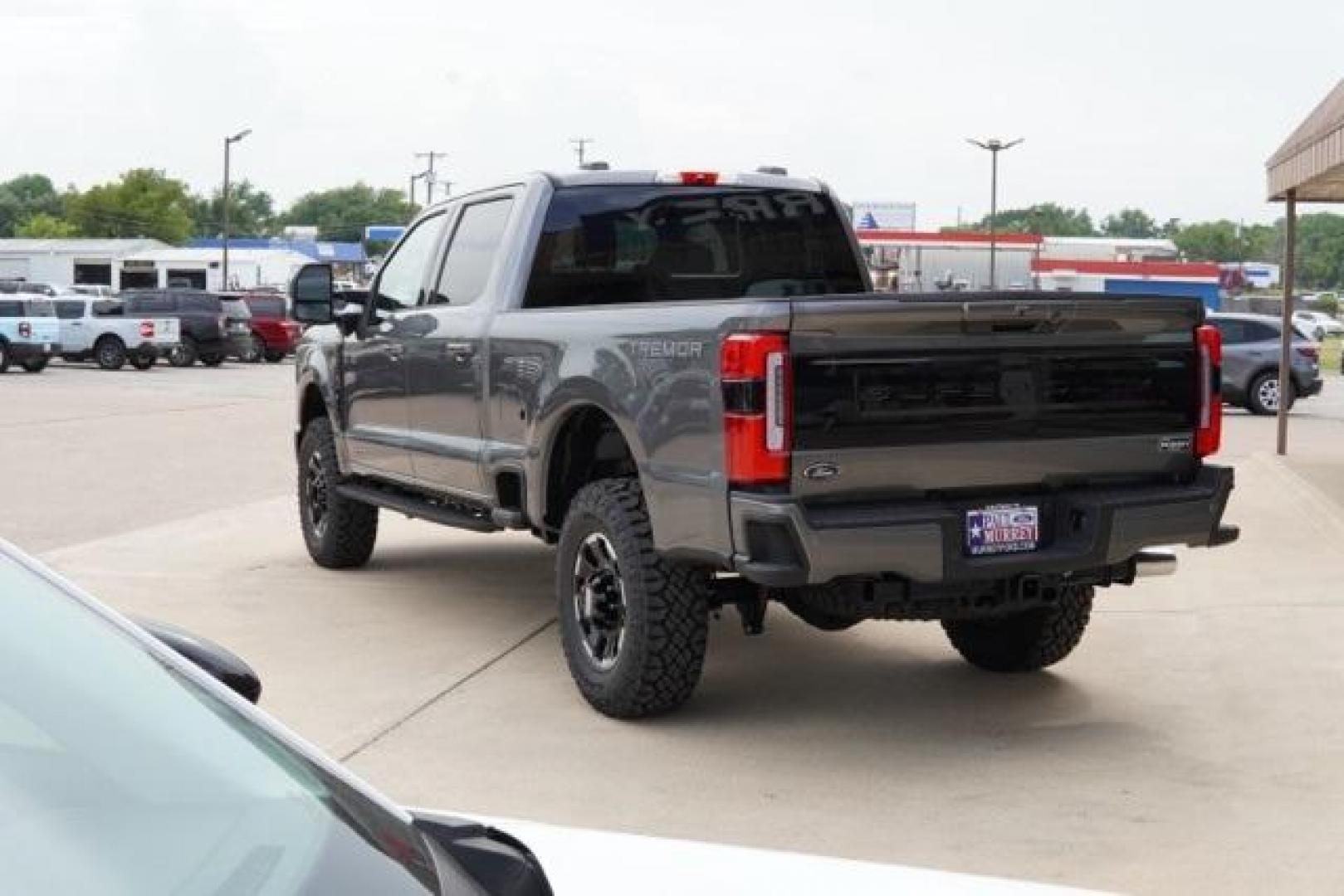 2025 Carbonized Gray Metallic /Black Onyx Ford F-250SD (1FT8W2BMXSE) with an 6.7L High Output Power Stroke V8 Diesel engine, Automatic transmission, located at 1105 E Mulberry, Kaufman, TX, 75142, (972) 962-2151, 32.589550, -96.300926 - Photo#2