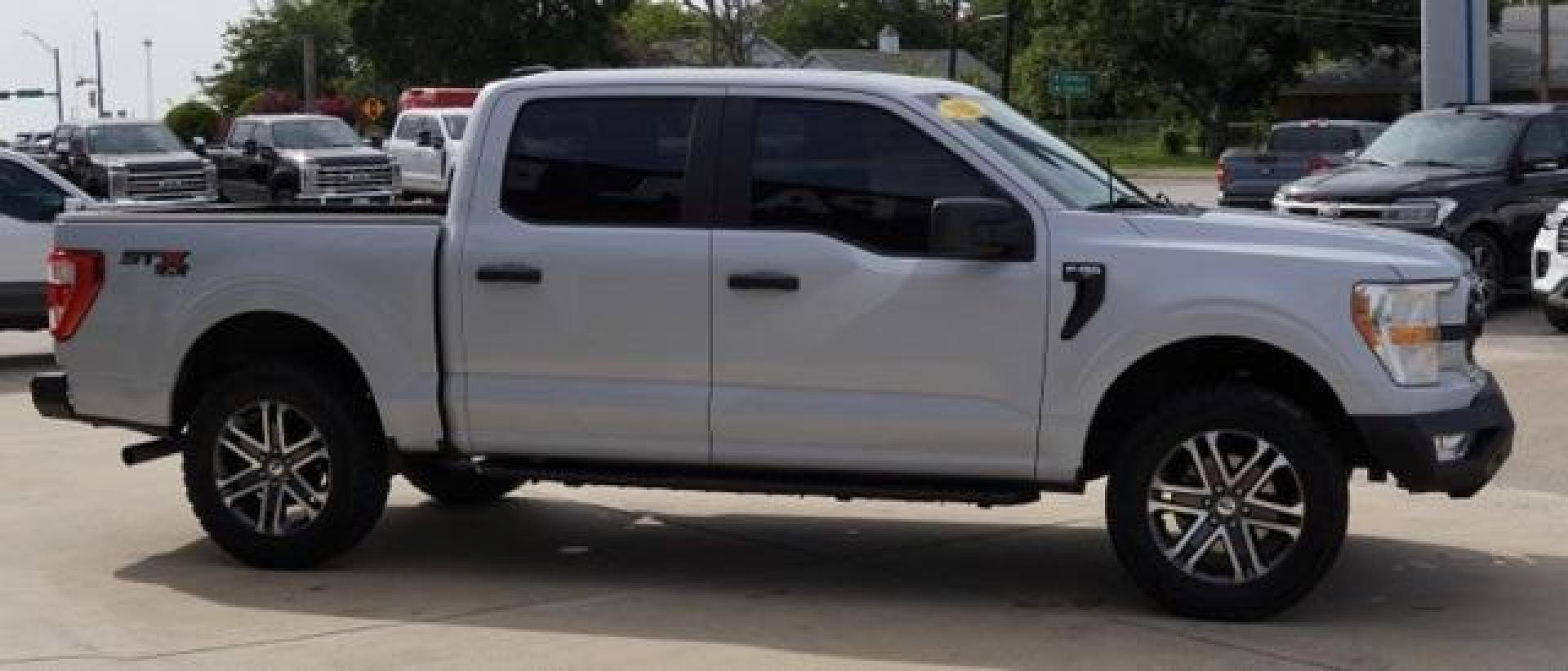 2025 Atlas Blue Metallic /Black Ford F-150 STX (1FTEW2LP3SK) with an 2.7L V6 EcoBoost engine, Automatic transmission, located at 1105 E Mulberry, Kaufman, TX, 75142, (972) 962-2151, 32.589550, -96.300926 - Blue Metallic 2025 Ford F-150 4D SuperCrew STX 4WD 10-Speed Automatic 2.7L V6 EcoBoost 4WD.<br><br>Recent Arrival!<br><br><br>Please call Paul Murrey Ford Inc. In Kaufman Texas A Family Dealership Since 1952 Serving the Dallas Fort Worth and East Texas areas for over 70 years. Please call 972-962-21 - Photo#5