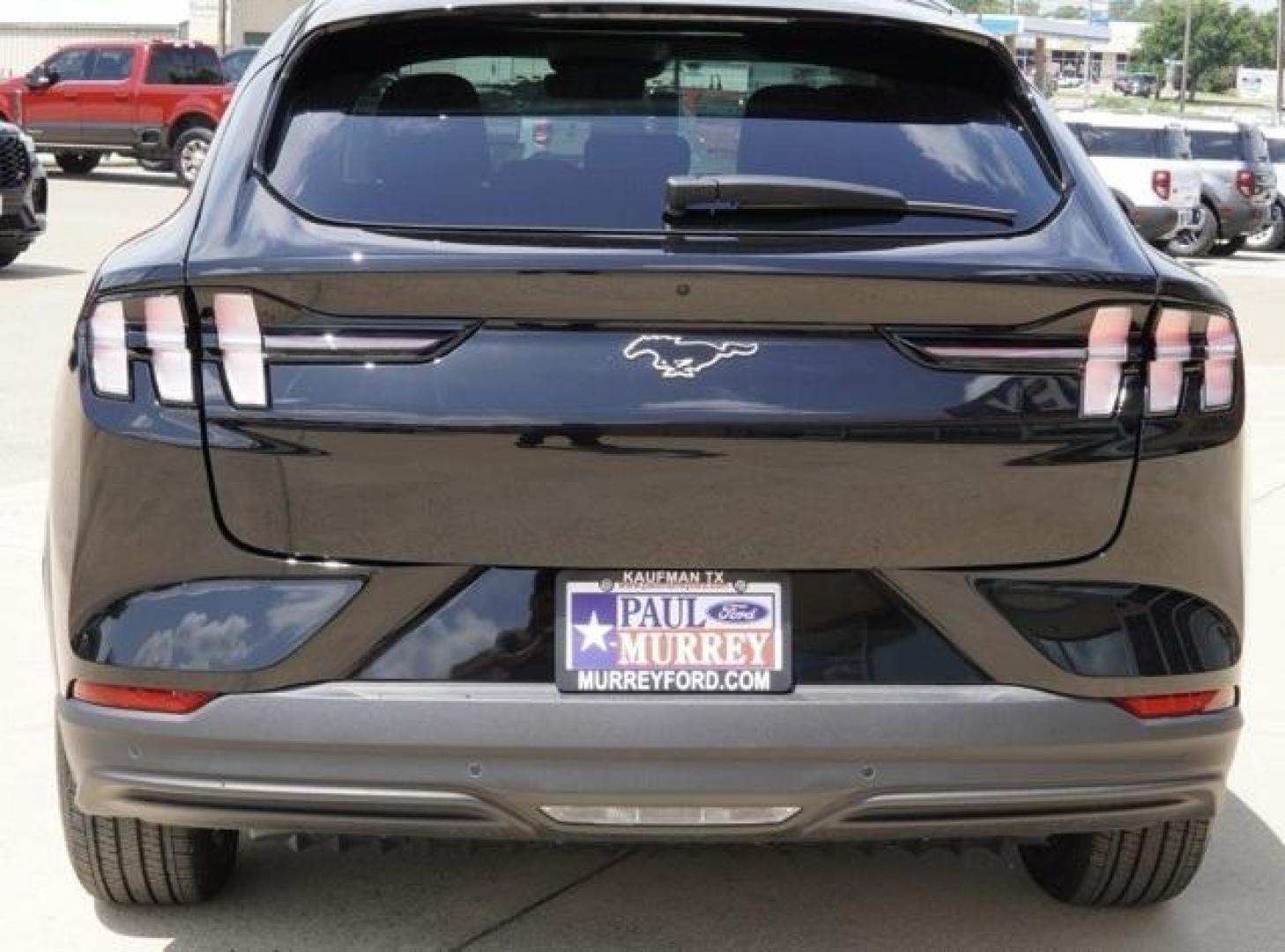 2025 Shadow Black /Black Onyx Ford Mustang Mach-E Premium (3FMTK3R44SM) with an Electric Motor engine, Automatic transmission, located at 1105 E Mulberry, Kaufman, TX, 75142, (972) 962-2151, 32.589550, -96.300926 - Shadow Black 2025 Ford Mustang Mach-E 4D Sport Utility Premium RWD Single-Speed Automatic Electric Motor<br><br>Recent Arrival! 106/98 City/Highway MPG<br><br><br>Please call Paul Murrey Ford Inc. In Kaufman Texas A Family Dealership Since 1952 Serving the Dallas Fort Worth and East Texas areas for - Photo#3