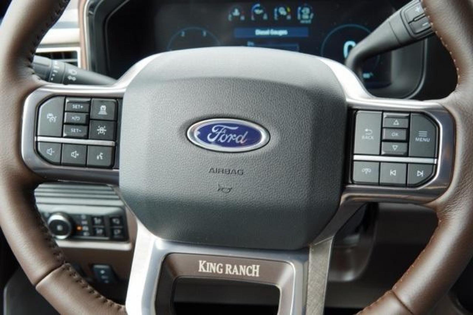 2025 Star White Metallic Tri-Coat /40 Console 40 Seat Ford F-250SD King Ranch (1FT8W2BT6SE) with an Power Stroke 6.7L V8 DI 32V OHV Turbodiesel engine, Automatic transmission, located at 1105 E Mulberry, Kaufman, TX, 75142, (972) 962-2151, 32.589550, -96.300926 - Star White Metallic Tri-Coat 2025 Ford F-250SD 4D Crew Cab King Ranch 4WD 10-Speed Automatic Power Stroke 6.7L V8 DI 32V OHV Turbodiesel 4WD.<br><br>Recent Arrival!<br><br><br>Please call Paul Murrey Ford Inc. In Kaufman Texas A Family Dealership Since 1952 Serving the Dallas Fort Worth and East Tex - Photo#22