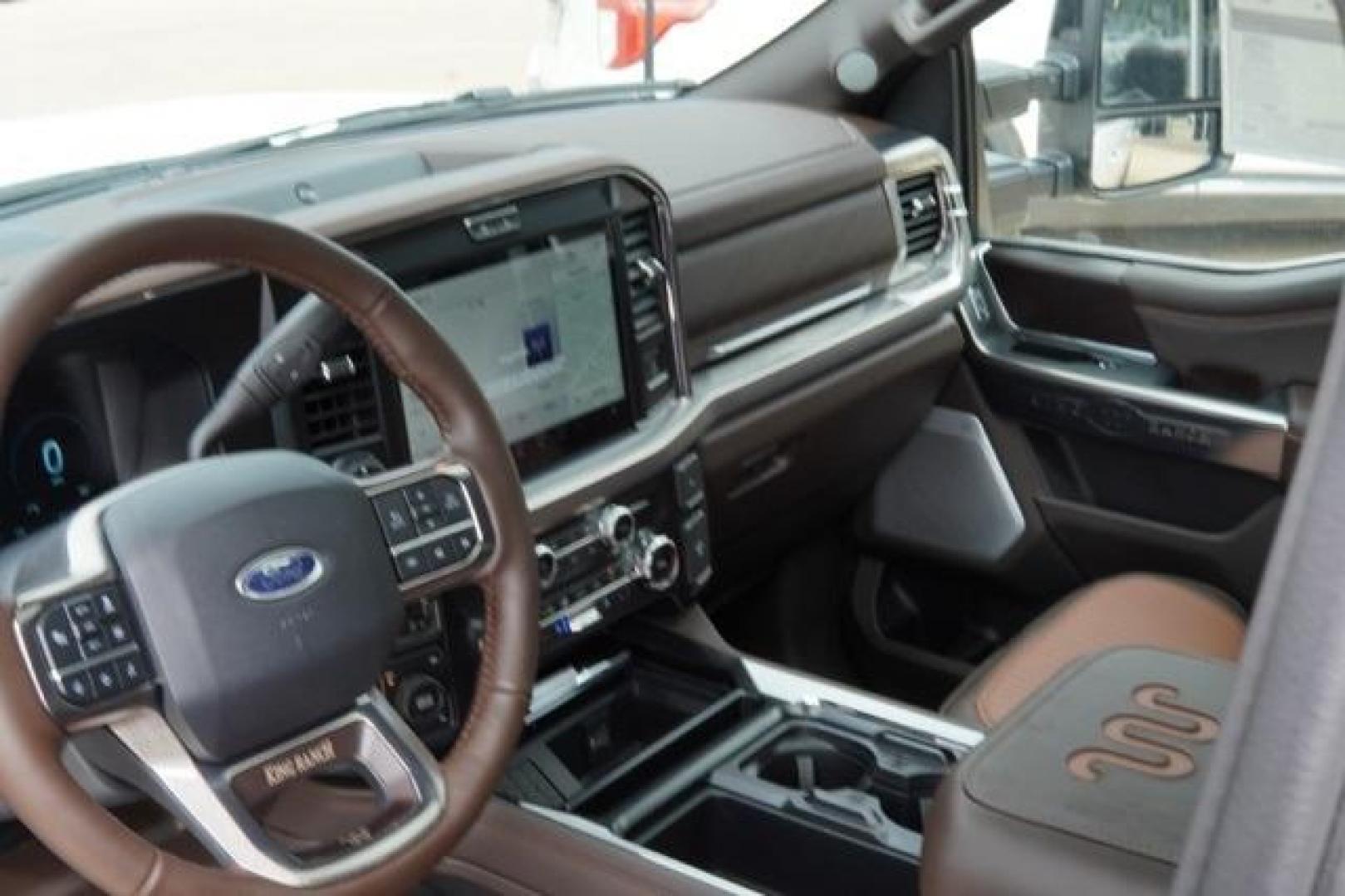 2025 Star White Metallic Tri-Coat /40 Console 40 Seat Ford F-250SD King Ranch (1FT8W2BT6SE) with an Power Stroke 6.7L V8 DI 32V OHV Turbodiesel engine, Automatic transmission, located at 1105 E Mulberry, Kaufman, TX, 75142, (972) 962-2151, 32.589550, -96.300926 - Star White Metallic Tri-Coat 2025 Ford F-250SD 4D Crew Cab King Ranch 4WD 10-Speed Automatic Power Stroke 6.7L V8 DI 32V OHV Turbodiesel 4WD.<br><br>Recent Arrival!<br><br><br>Please call Paul Murrey Ford Inc. In Kaufman Texas A Family Dealership Since 1952 Serving the Dallas Fort Worth and East Tex - Photo#28
