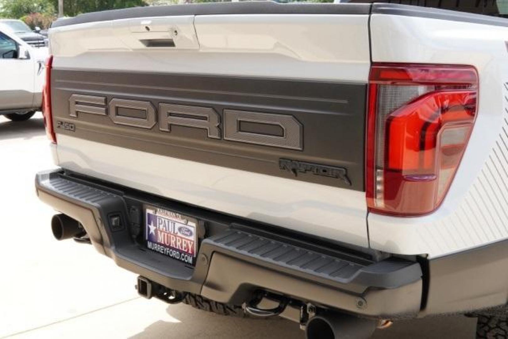 2025 Space White Metallic /Black (Recaro Black) Ford F-150 Raptor (1FTFW1RG7SF) with an 3.5L V6 EcoBoost engine, Automatic transmission, located at 1105 E Mulberry, Kaufman, TX, 75142, (972) 962-2151, 32.589550, -96.300926 - Photo#4