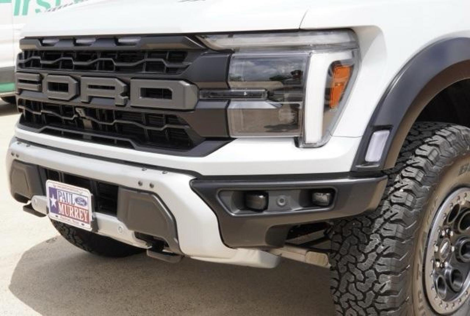 2025 Space White Metallic /Black (Recaro Black) Ford F-150 Raptor (1FTFW1RG7SF) with an 3.5L V6 EcoBoost engine, Automatic transmission, located at 1105 E Mulberry, Kaufman, TX, 75142, (972) 962-2151, 32.589550, -96.300926 - Photo#9
