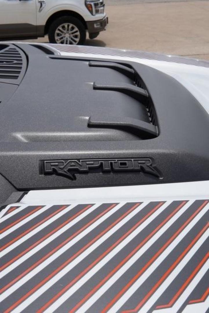 2025 Space White Metallic /Black (Recaro Black) Ford F-150 Raptor (1FTFW1RG7SF) with an 3.5L V6 EcoBoost engine, Automatic transmission, located at 1105 E Mulberry, Kaufman, TX, 75142, (972) 962-2151, 32.589550, -96.300926 - Photo#10