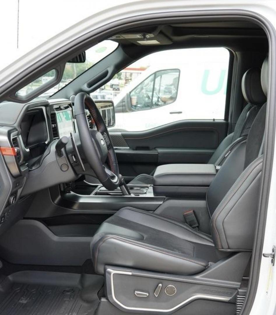 2025 Space White Metallic /Black (Recaro Black) Ford F-150 Raptor (1FTFW1RG7SF) with an 3.5L V6 EcoBoost engine, Automatic transmission, located at 1105 E Mulberry, Kaufman, TX, 75142, (972) 962-2151, 32.589550, -96.300926 - Photo#12
