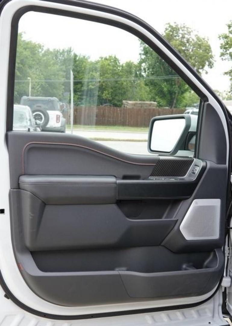 2025 Space White Metallic /Black (Recaro Black) Ford F-150 Raptor (1FTFW1RG7SF) with an 3.5L V6 EcoBoost engine, Automatic transmission, located at 1105 E Mulberry, Kaufman, TX, 75142, (972) 962-2151, 32.589550, -96.300926 - Photo#14