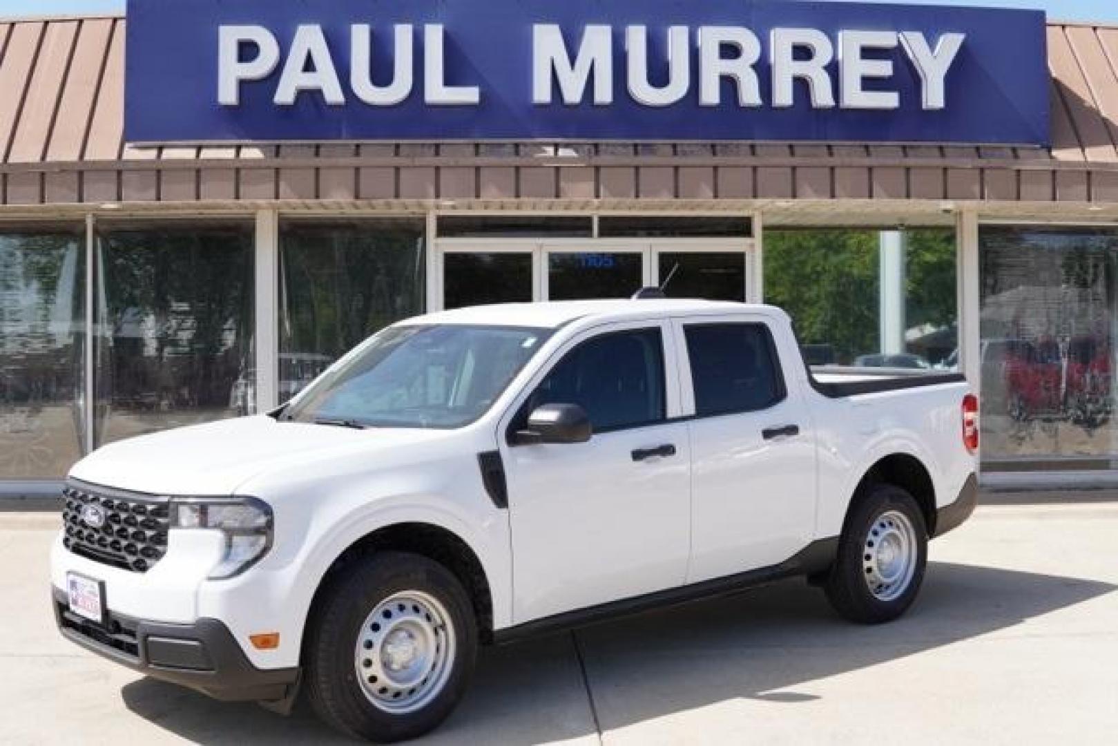 2025 Oxford White /Ebony Ford Maverick XL (3FTTW8BAXSR) with an EcoBoost 2.0L I4 GTDi DOHC Turbocharged VCT engine, CVT transmission, located at 1105 E Mulberry, Kaufman, TX, 75142, (972) 962-2151, 32.589550, -96.300926 - Photo#0