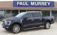 2022 Blue Metallic /Admiral Blue Ford F-150 Limited (1FTFW1ED7NF) with an 3.5L PowerBoost Full-Hybrid V6 engine, Automatic transmission, located at 1105 E Mulberry, Kaufman, TX, 75142, (972) 962-2151, 32.589550, -96.300926 - Photo#0