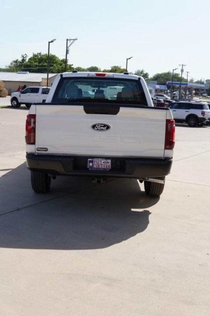 2025 Oxford White /Dark Slate Vinal Ford F-150 XL (1FTEW1KP7SK) with an 2.7L V6 EcoBoost engine, Automatic transmission, located at 1105 E Mulberry, Kaufman, TX, 75142, (972) 962-2151, 32.589550, -96.300926 - Photo#4