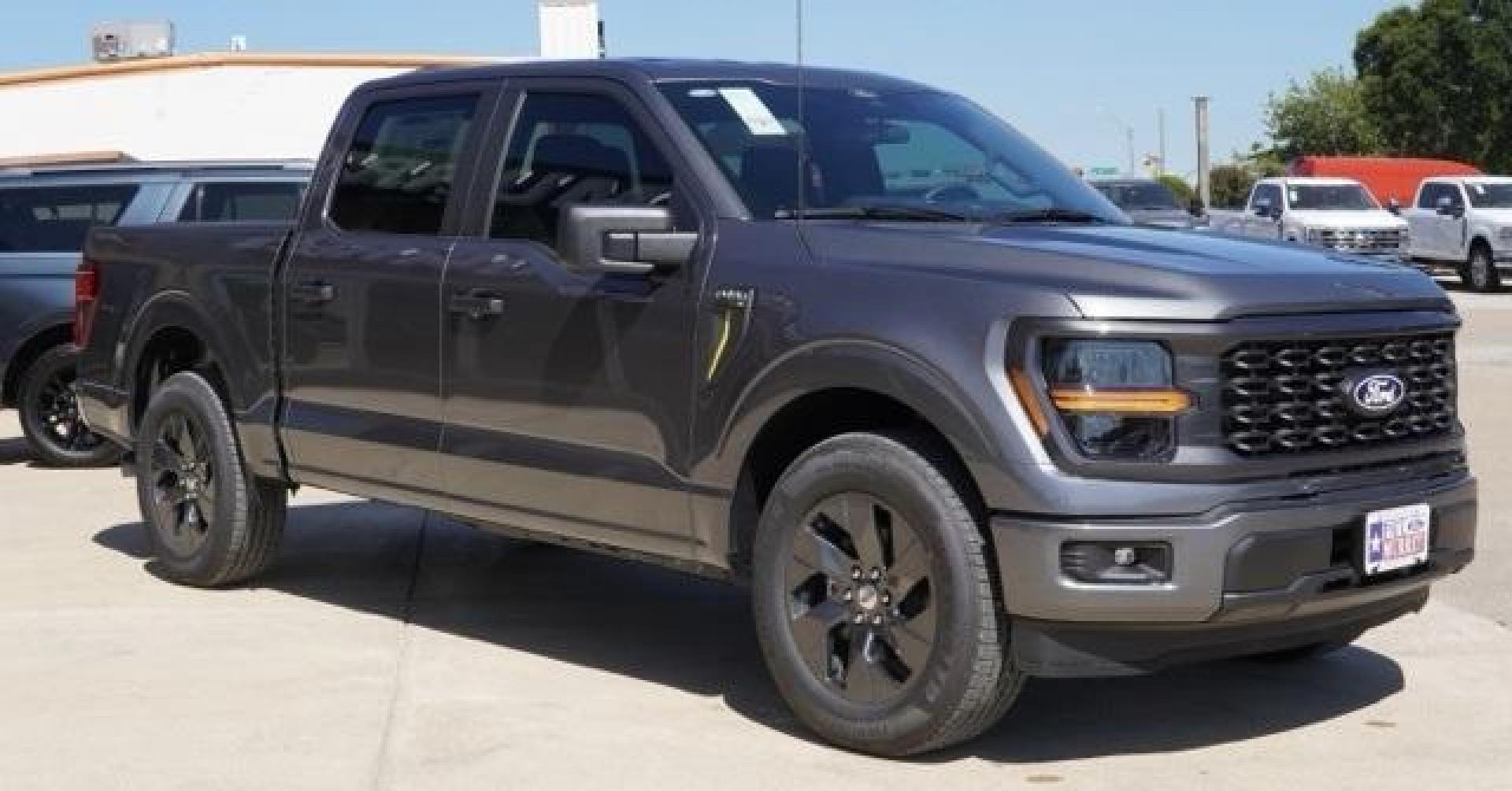 2025 Carbonized Gray Metallic /Black Ford F-150 STX (1FTEW2KP9SK) with an 2.7L V6 EcoBoost engine, Automatic transmission, located at 1105 E Mulberry, Kaufman, TX, 75142, (972) 962-2151, 32.589550, -96.300926 - Carbonized Gray Metallic 2025 Ford F-150 4D SuperCrew STX RWD 10-Speed Automatic 2.7L V6 EcoBoost<br><br>20/26 City/Highway MPG<br><br><br>Please call Paul Murrey Ford Inc. In Kaufman Texas A Family Dealership Since 1952 Serving the Dallas Fort Worth and East Texas areas for over 70 years. Please ca - Photo#6