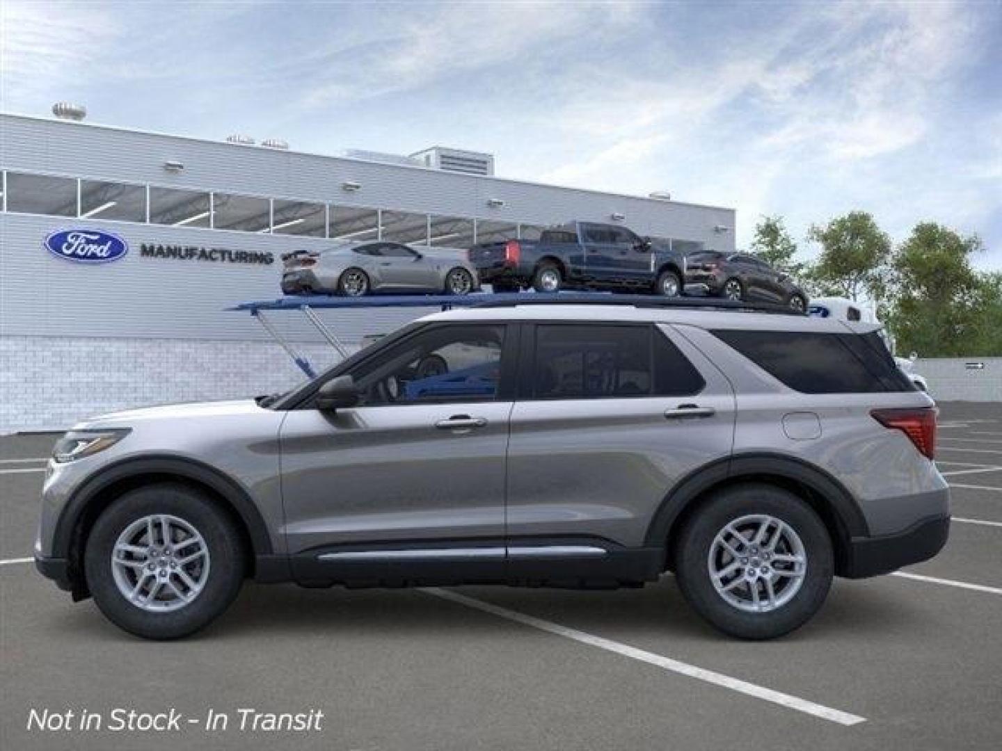 2025 Carbonized Gray Metallic /Gray Ford Explorer Active (1FMUK7DH2SG) with an 2.3L EcoBoost I-4 engine, Automatic transmission, located at 1105 E Mulberry, Kaufman, TX, 75142, (972) 962-2151, 32.589550, -96.300926 - Photo#2