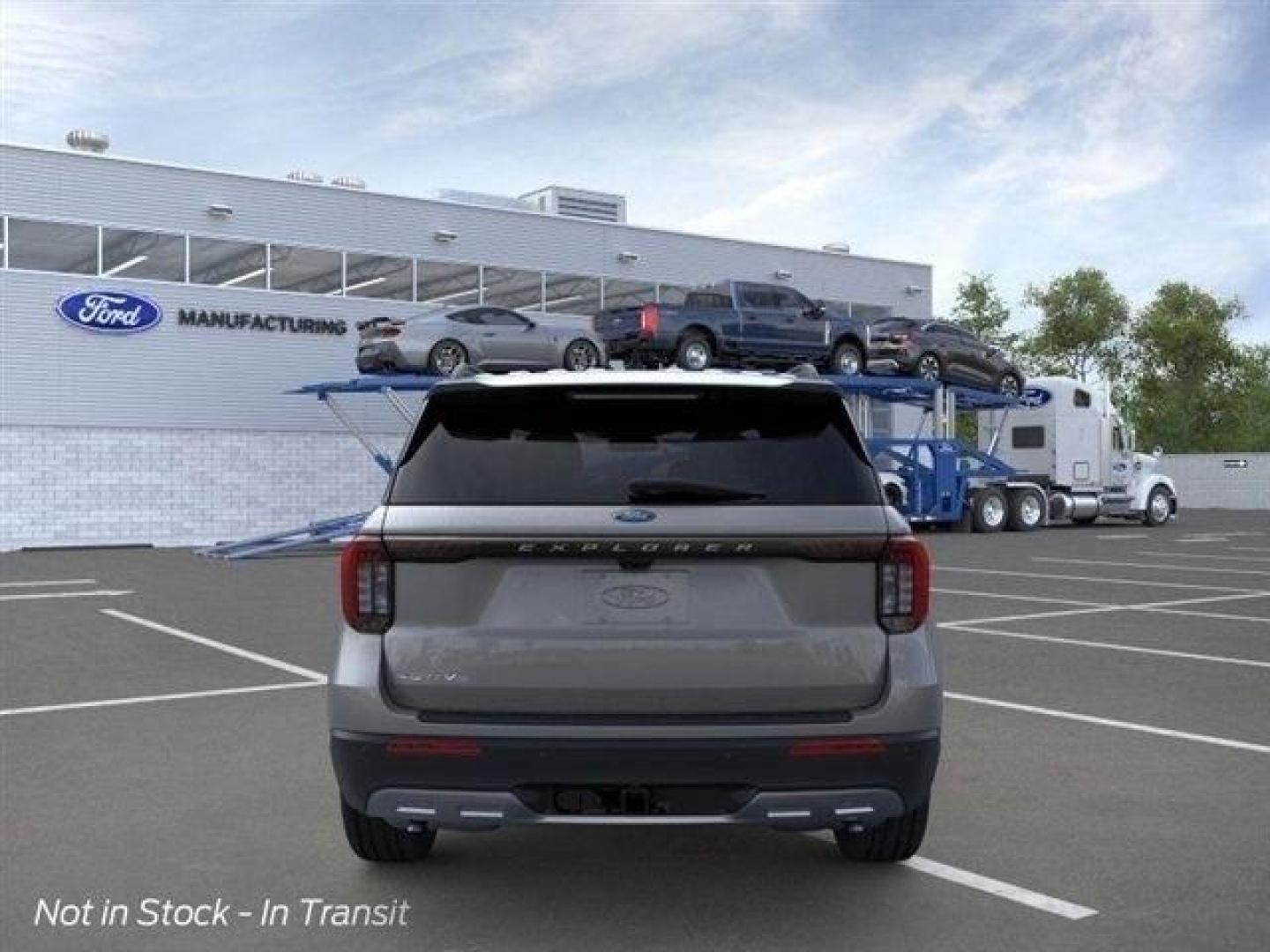 2025 Carbonized Gray Metallic /Gray Ford Explorer Active (1FMUK7DH2SG) with an 2.3L EcoBoost I-4 engine, Automatic transmission, located at 1105 E Mulberry, Kaufman, TX, 75142, (972) 962-2151, 32.589550, -96.300926 - Photo#4