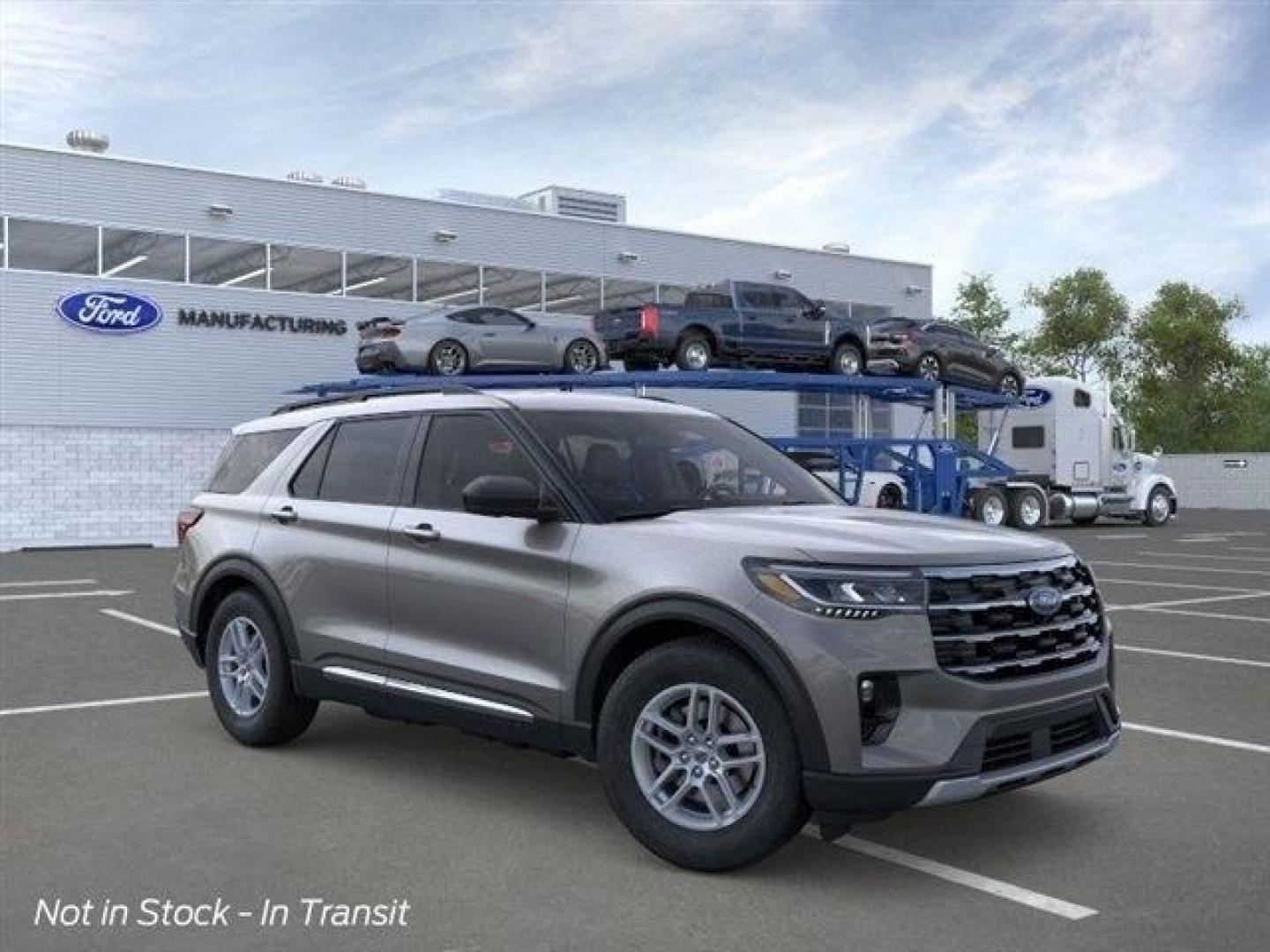 2025 Carbonized Gray Metallic /Gray Ford Explorer Active (1FMUK7DH2SG) with an 2.3L EcoBoost I-4 engine, Automatic transmission, located at 1105 E Mulberry, Kaufman, TX, 75142, (972) 962-2151, 32.589550, -96.300926 - Photo#6
