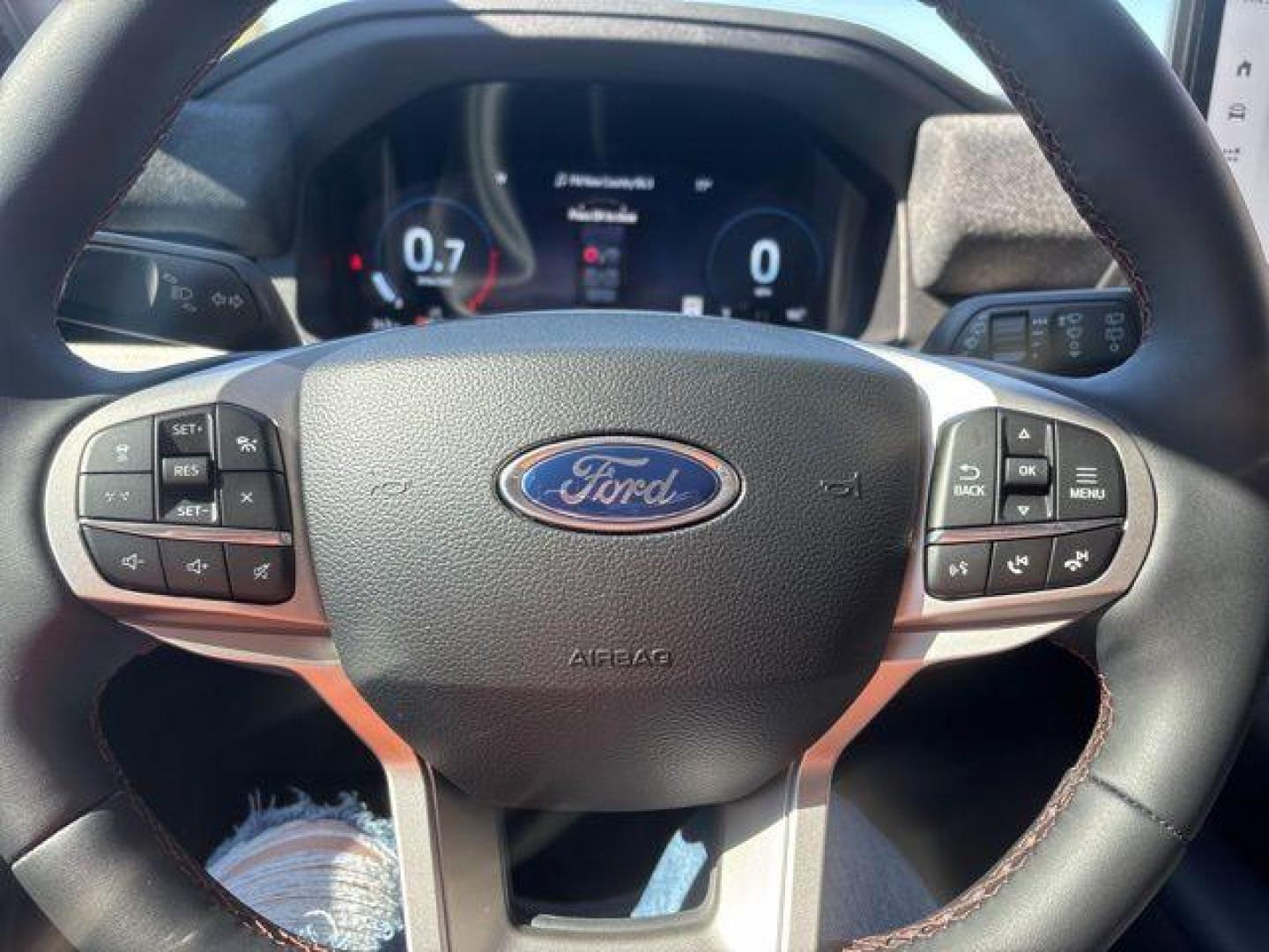 2025 White Metallic /Dark Gray/Onyx Ford Explorer Active (1FMUK7DH1SG) with an 2.3L EcoBoost I-4 engine, Automatic transmission, located at 1105 E Mulberry, Kaufman, TX, 75142, (972) 962-2151, 32.589550, -96.300926 - $7,455 off MSRP! Priced below KBB Fair Purchase Price!<br><br><br>Space White Metallic 2025 Ford Explorer 4D Sport Utility Active RWD 10-Speed Automatic 2.3L EcoBoost I-4 20/29 City/Highway MPG<br><br>20/29 City/Highway MPG Price includes: $6000 - Model Year Closeout Bonus Cash - Explorer. Exp. 03/3 - Photo#22