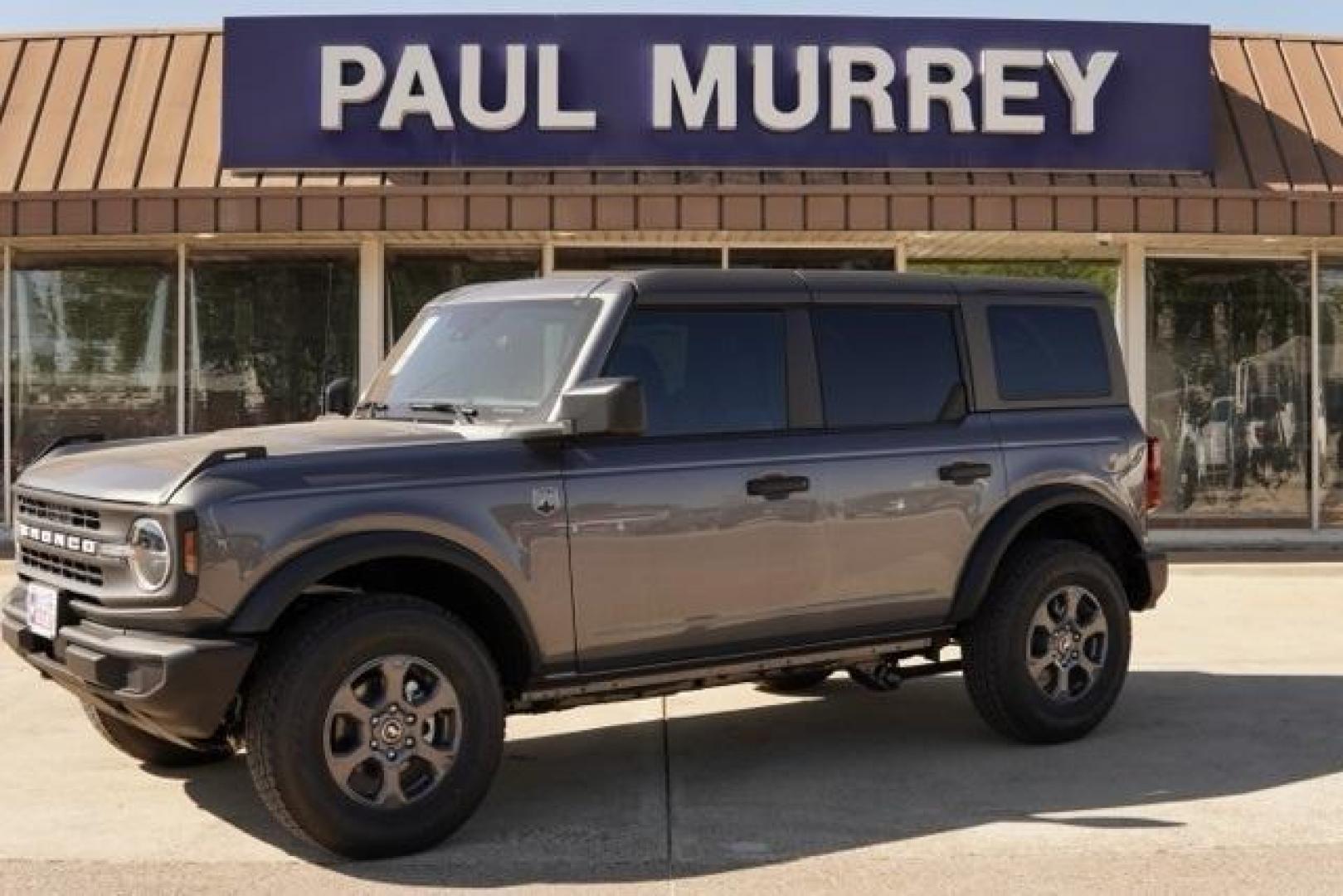 2025 Carbonized Gray Metallic /Black Ford Bronco Big Bend (1FMDE7BH3SL) with an 2.3L EcoBoost I-4 engine, Automatic transmission, located at 1105 E Mulberry, Kaufman, TX, 75142, (972) 962-2151, 32.589550, -96.300926 - Photo#0