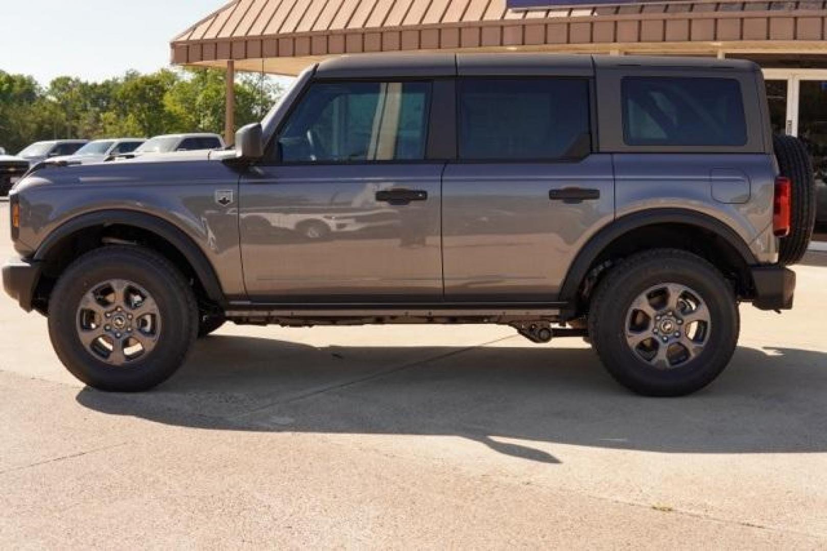 2025 Carbonized Gray Metallic /Black Ford Bronco Big Bend (1FMDE7BH3SL) with an 2.3L EcoBoost I-4 engine, Automatic transmission, located at 1105 E Mulberry, Kaufman, TX, 75142, (972) 962-2151, 32.589550, -96.300926 - Photo#1